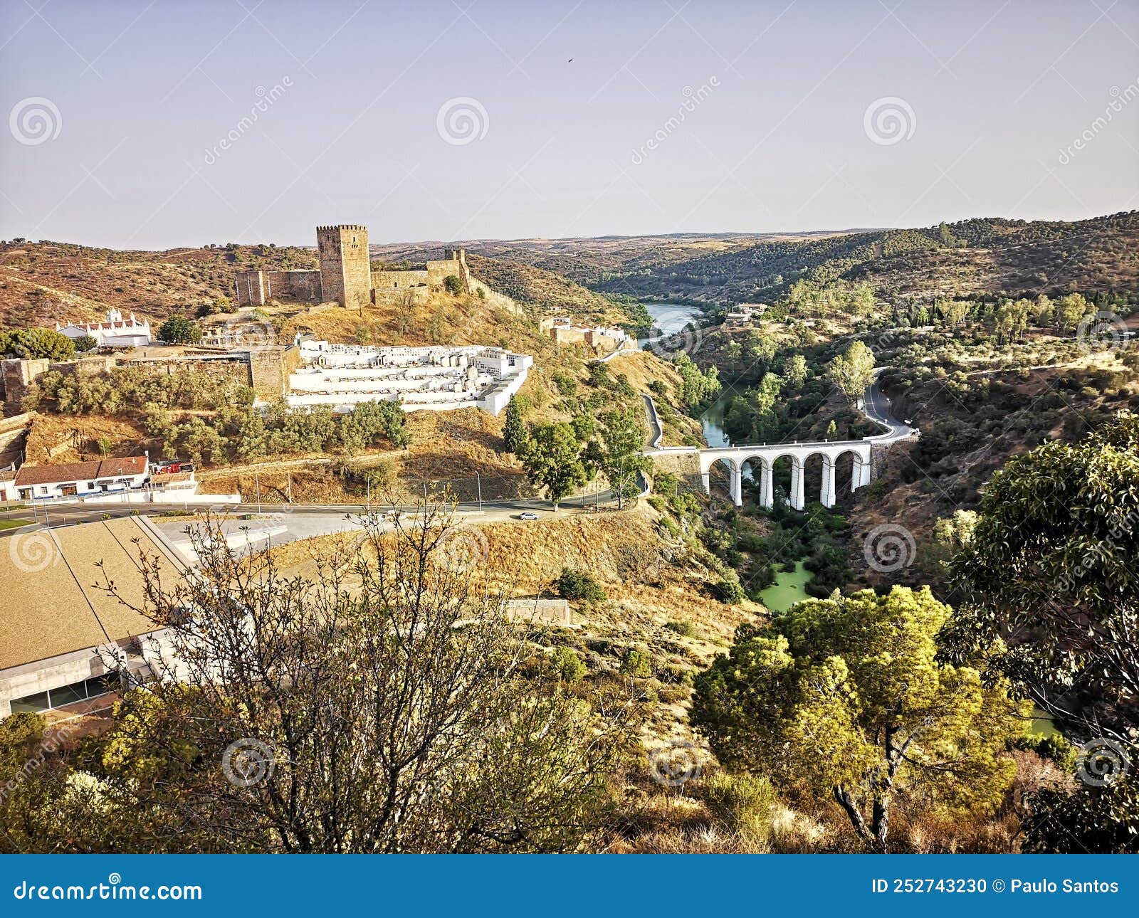 Castle of MÃ©rtola stock photo. Image of landmark, ruins 252743230