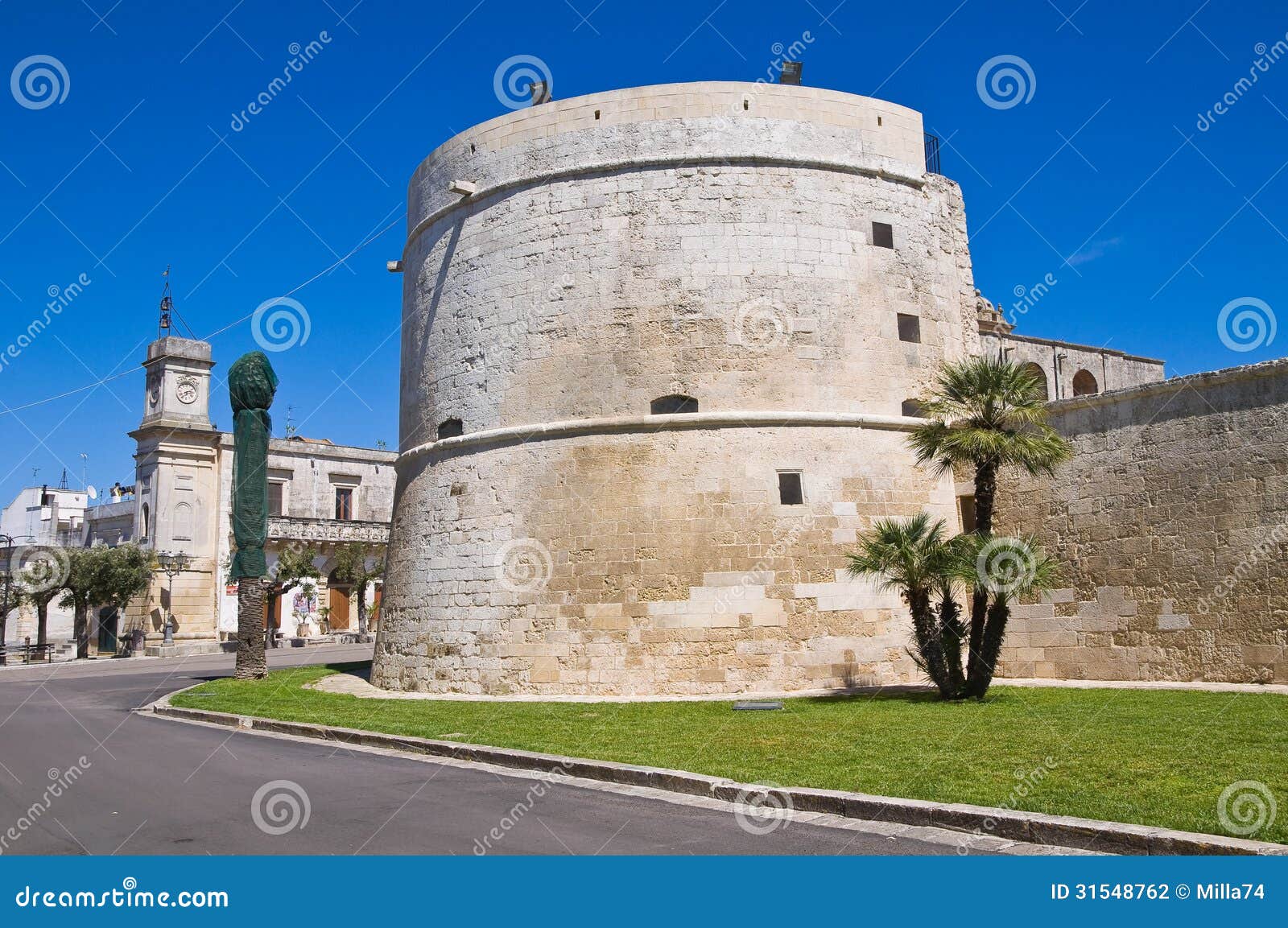 castle of palmariggi. puglia. italy.