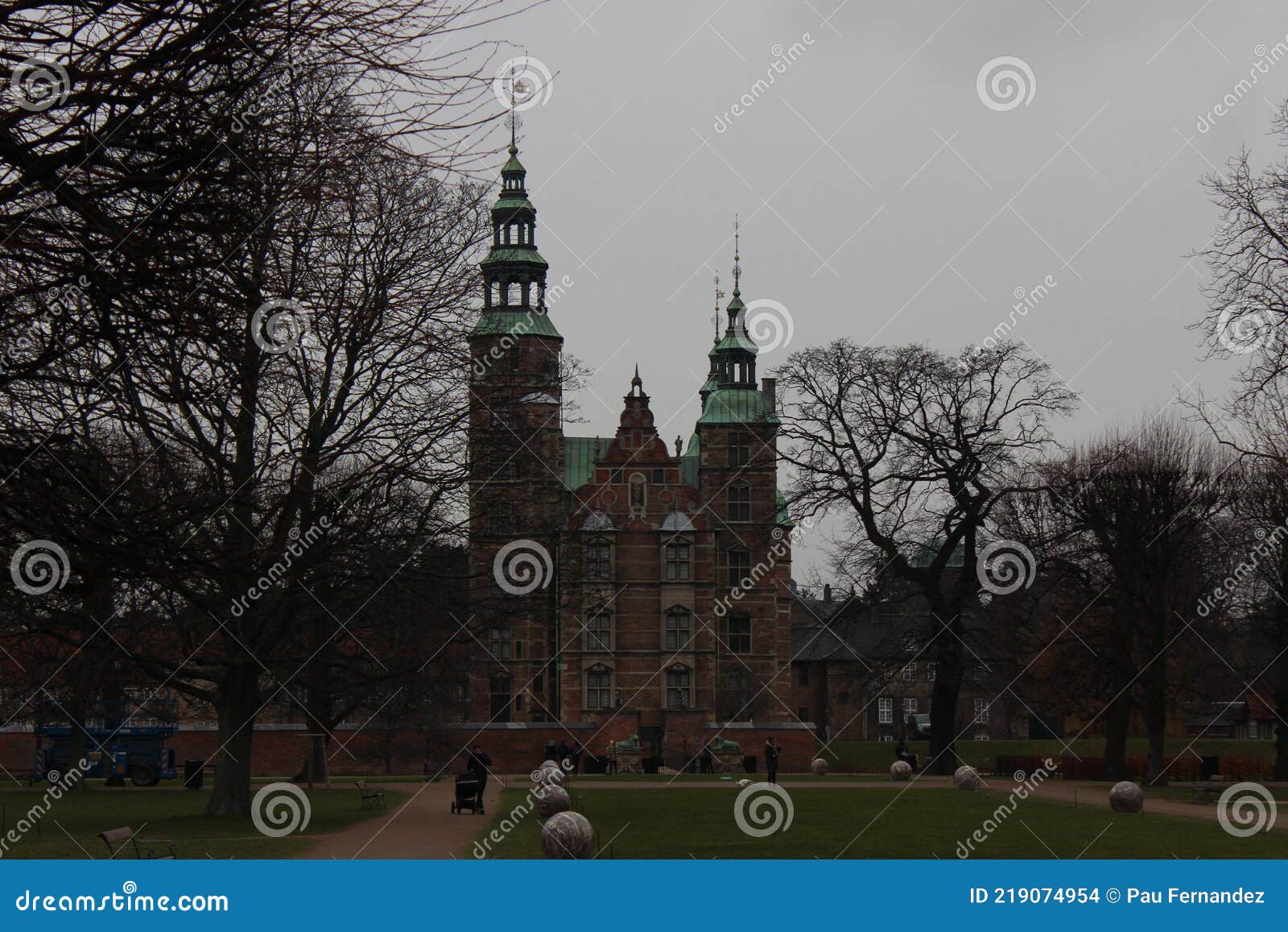 castle of rosenborg in the king's garden, copenhague