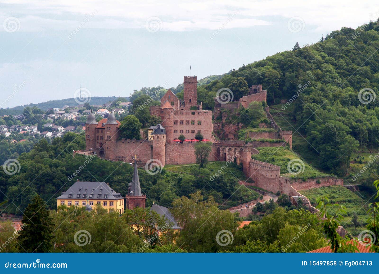 castle ruin of wertheim