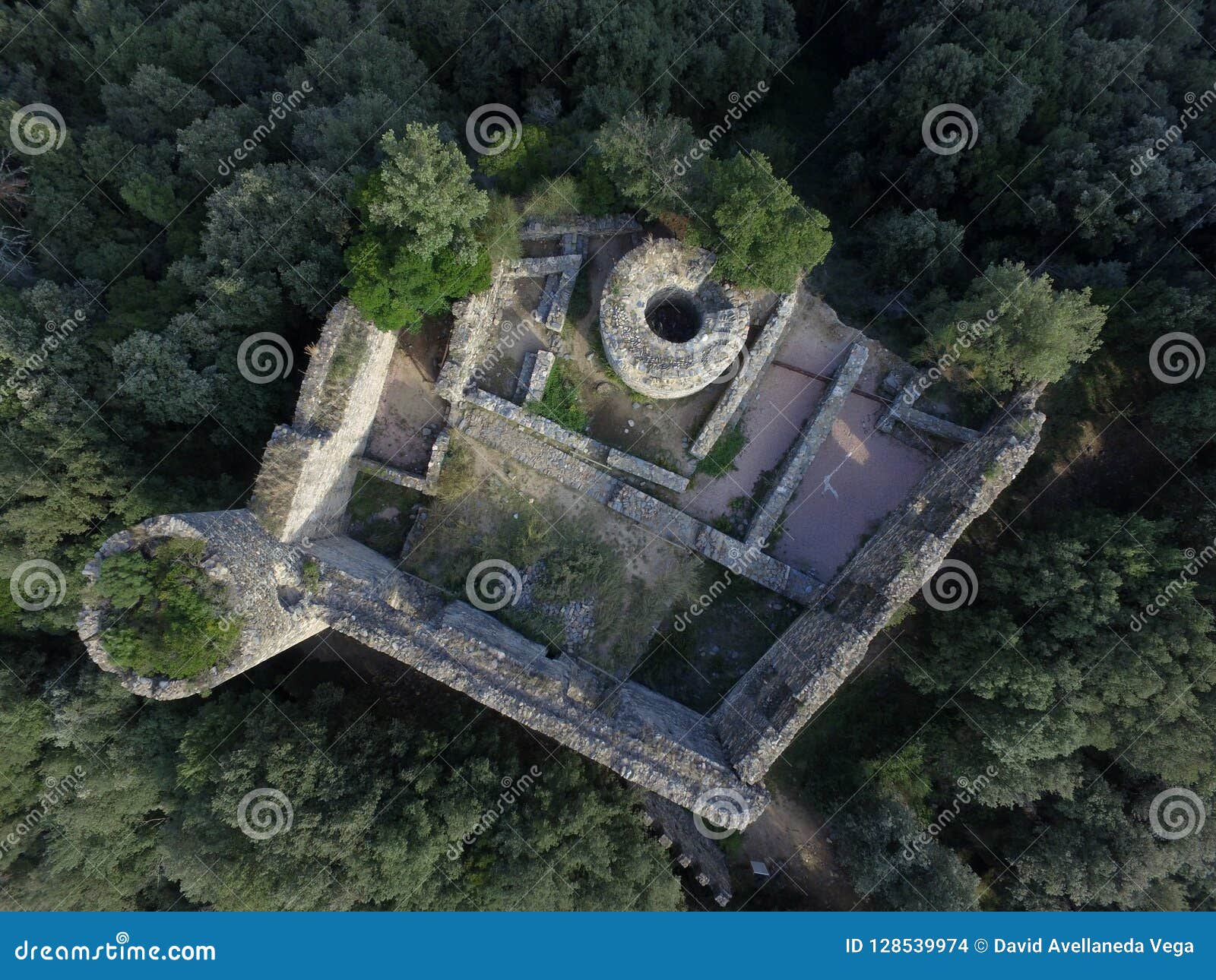 castle in ruins