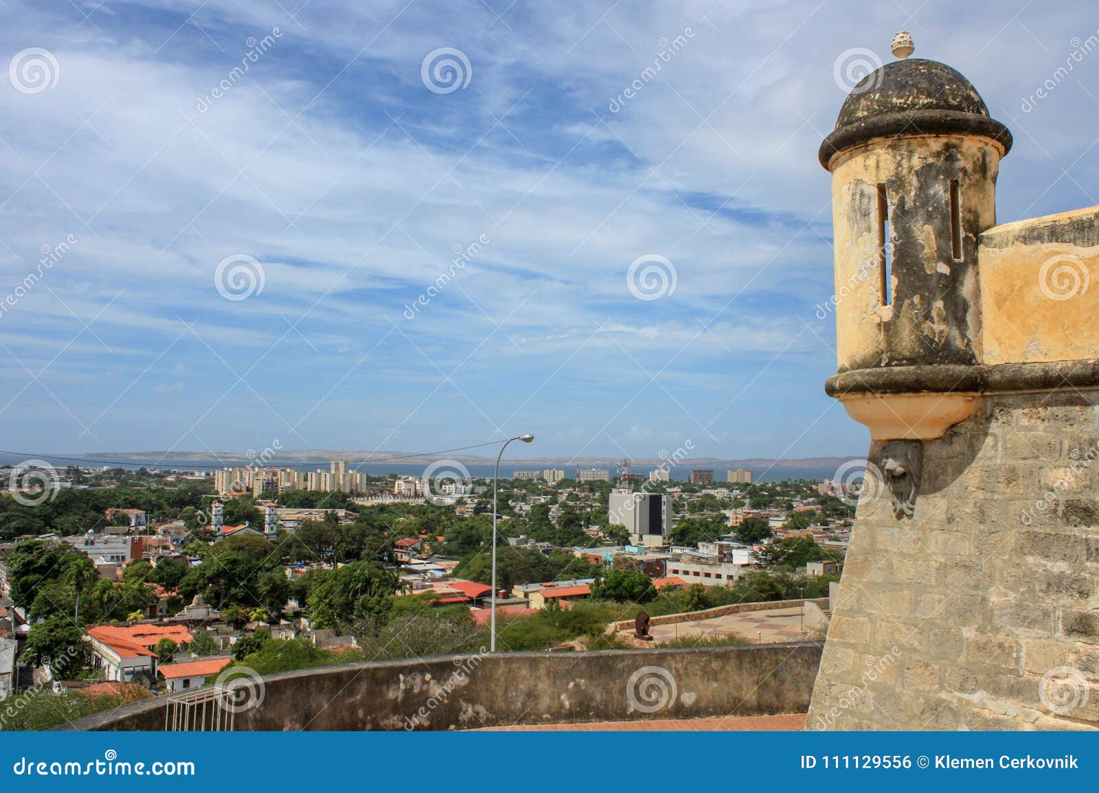 castle santa marÃÂ­a de la cabeza with city