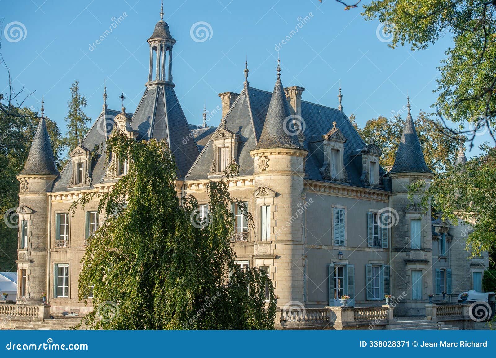 the castle of thillombois in the meuse in lorraine.