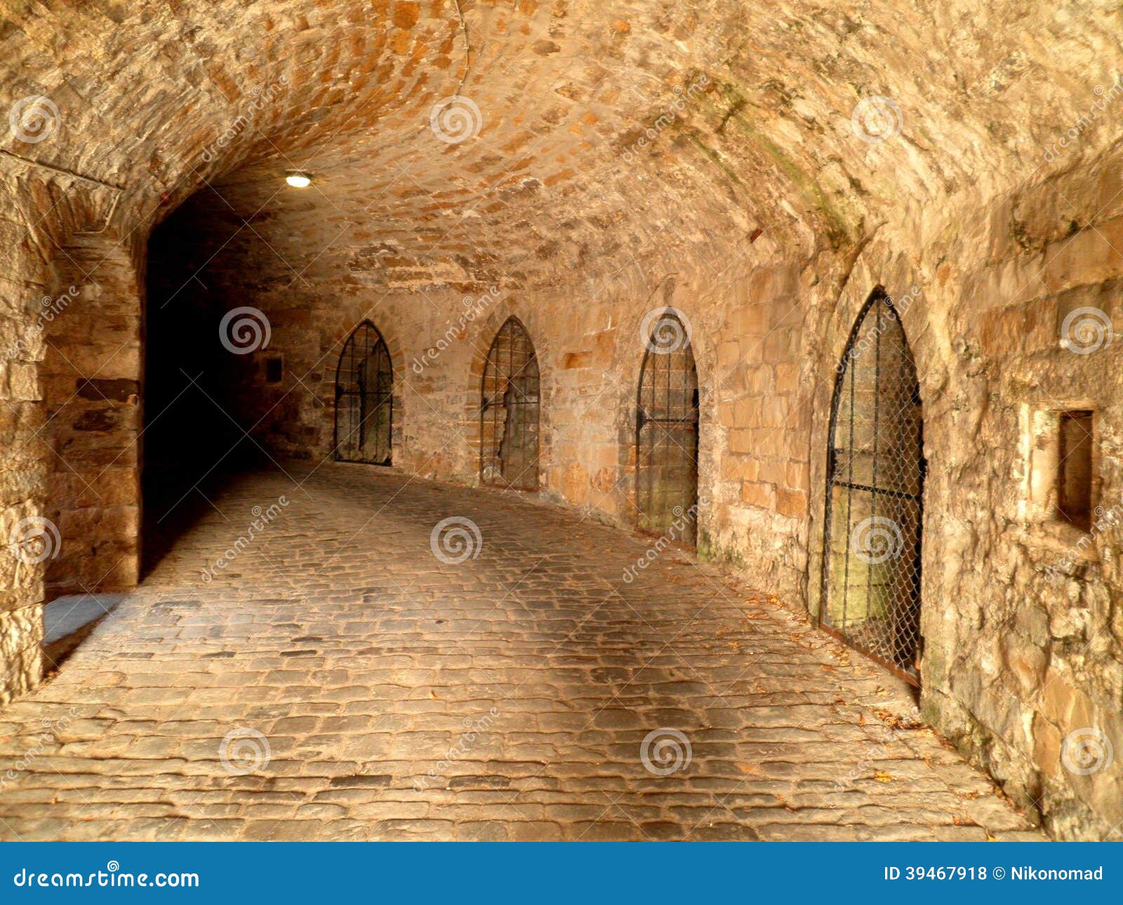Castle Underground Dungeon Prison Stock Photo Image of street, dark