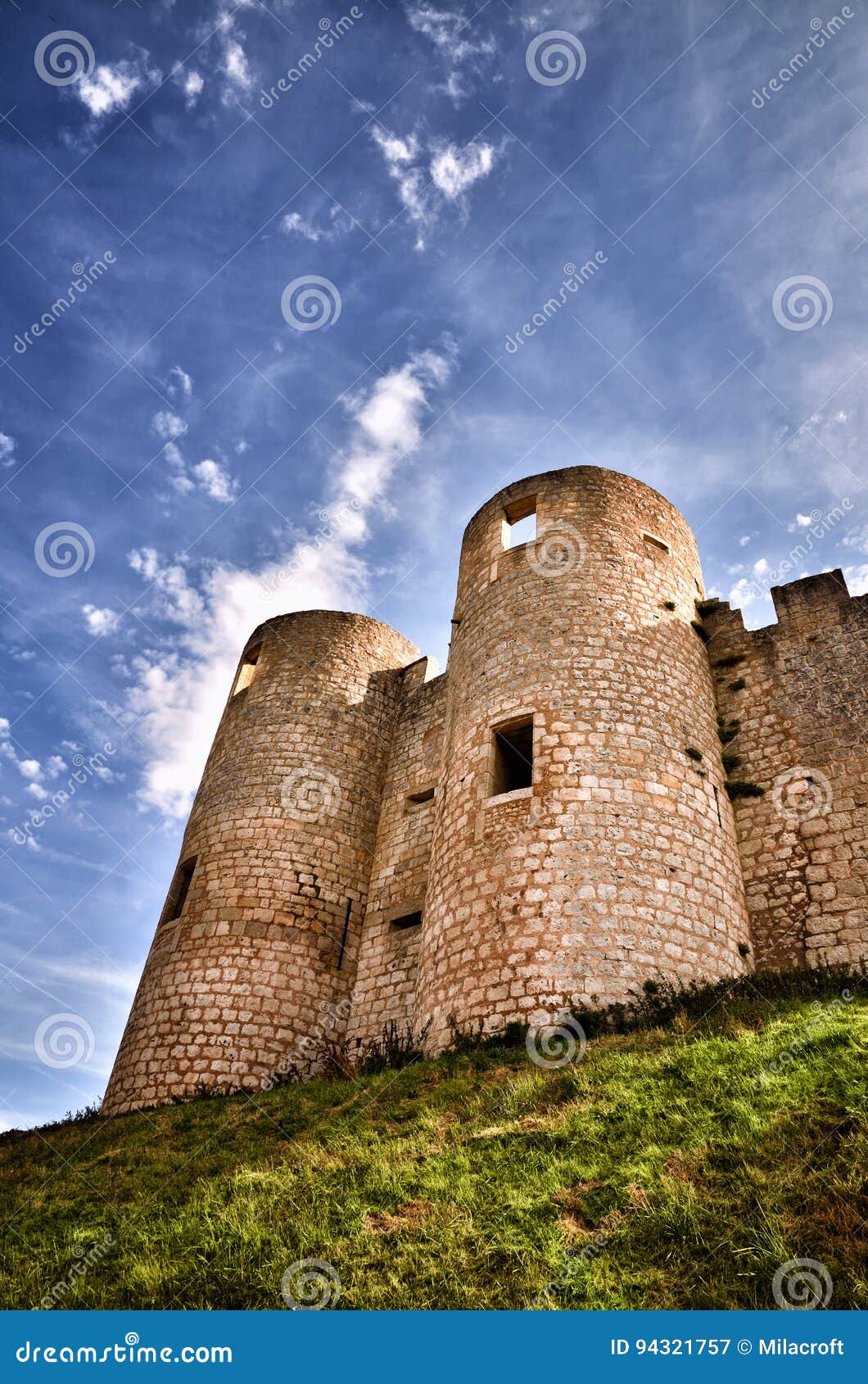 castle of villebois-lavalette, france