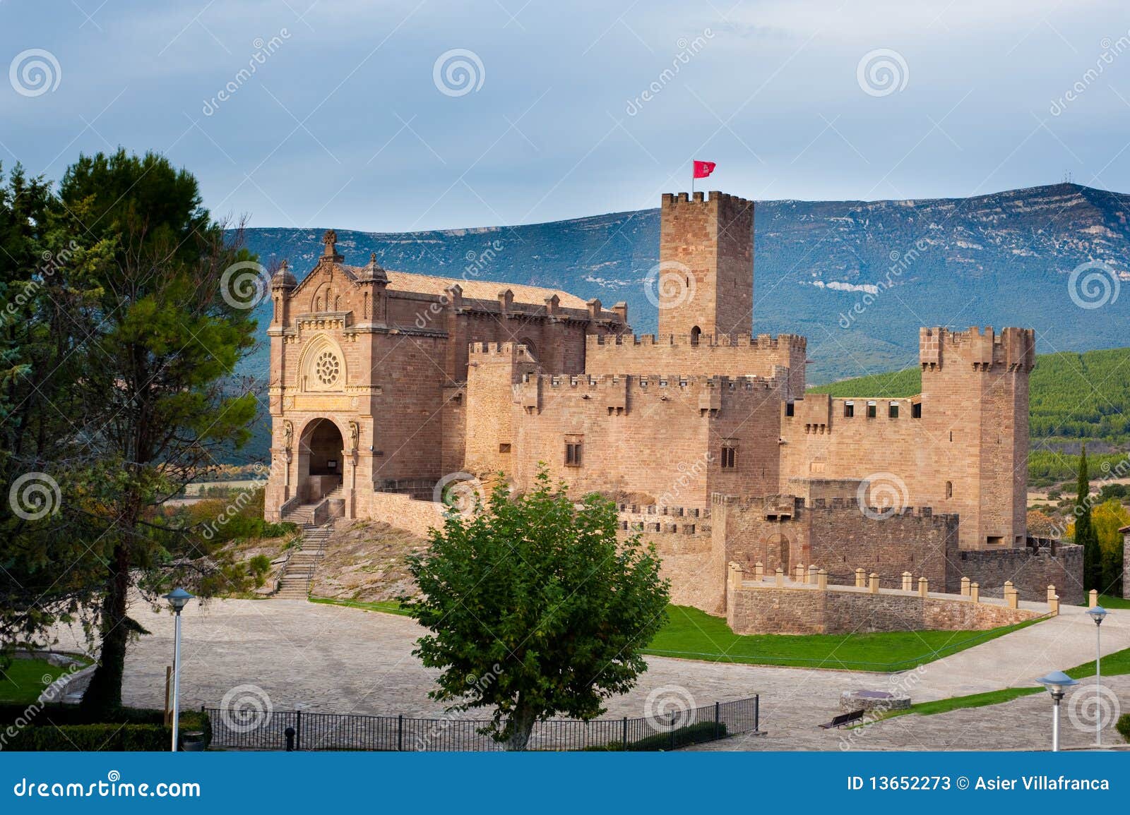castle of xavier in navarre