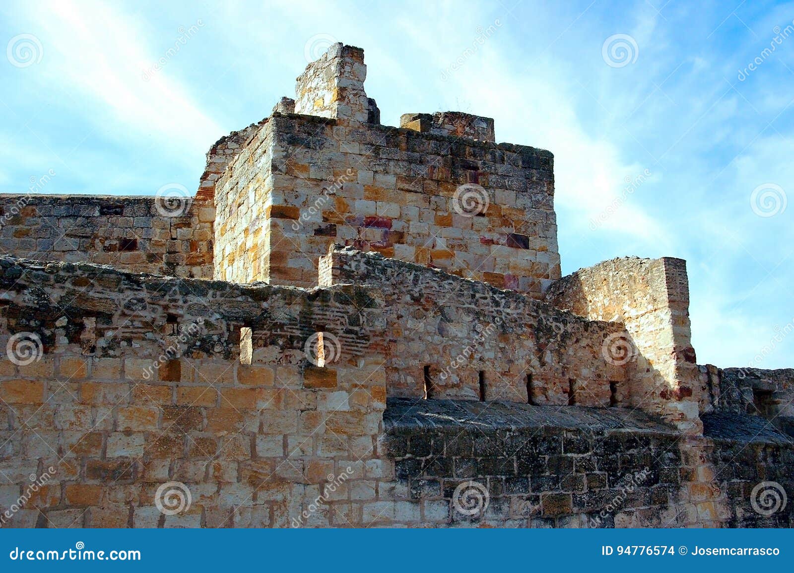 Castle of Zamora stock photo. Image of cathedral, building 94776574