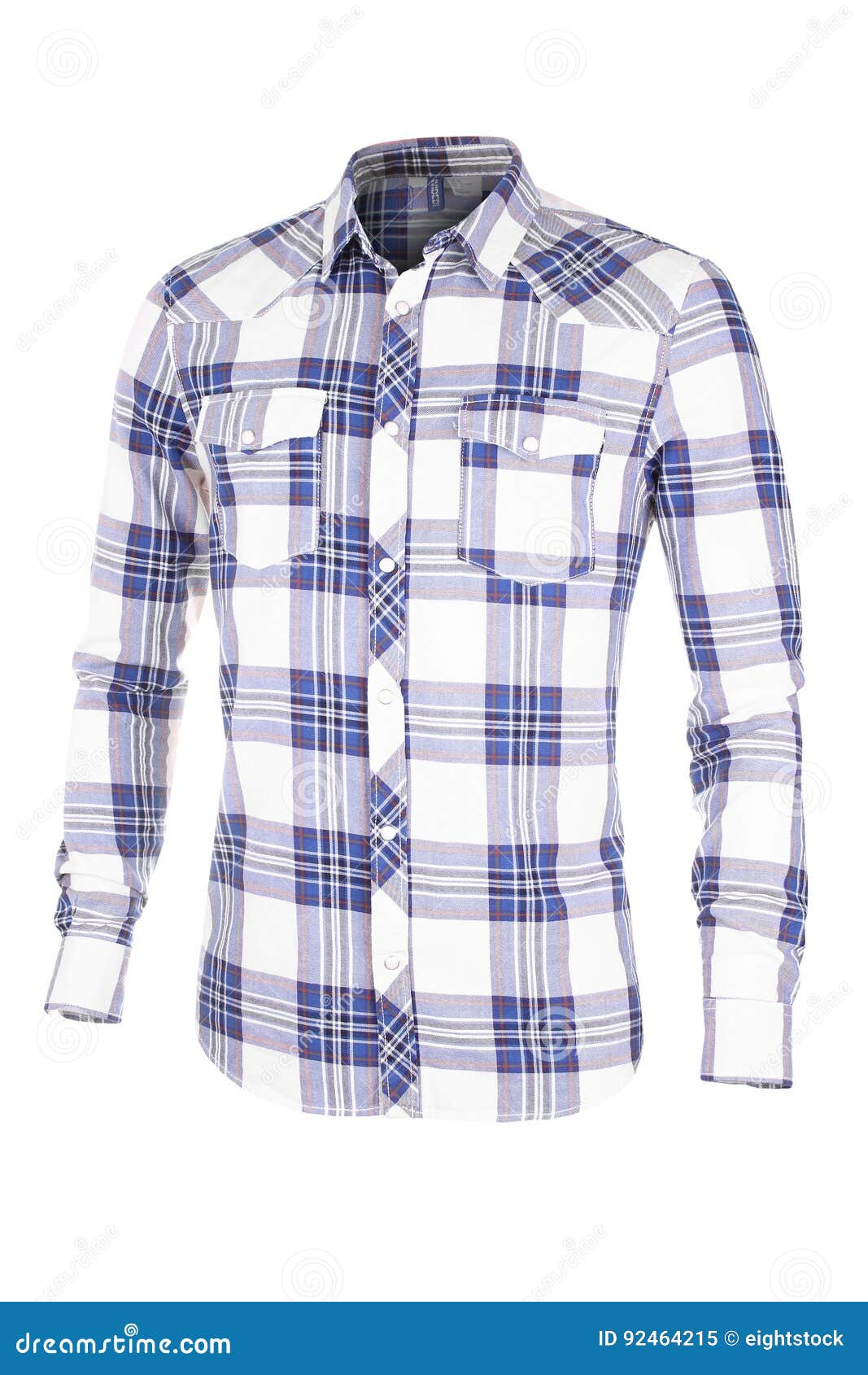 Casual Blue and White Shirt Stock Image - Image of grille, sports: 92464215