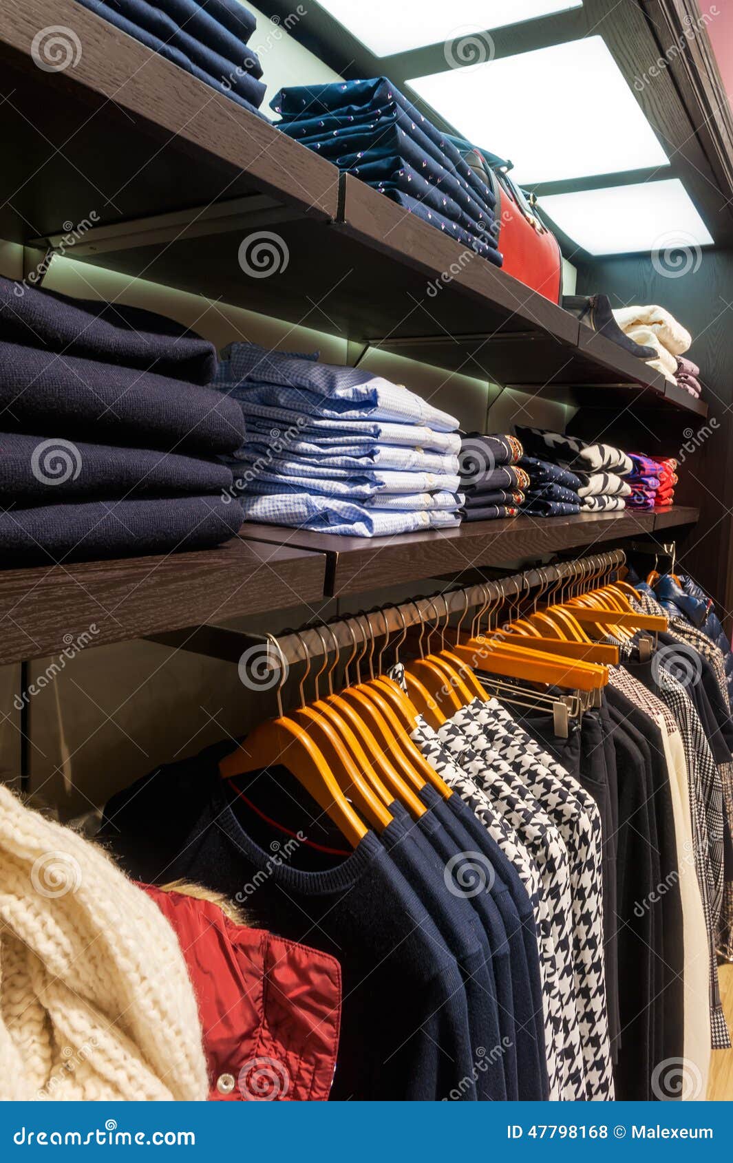 Casual Clothing Store stock photo. Image of boutique 47798168