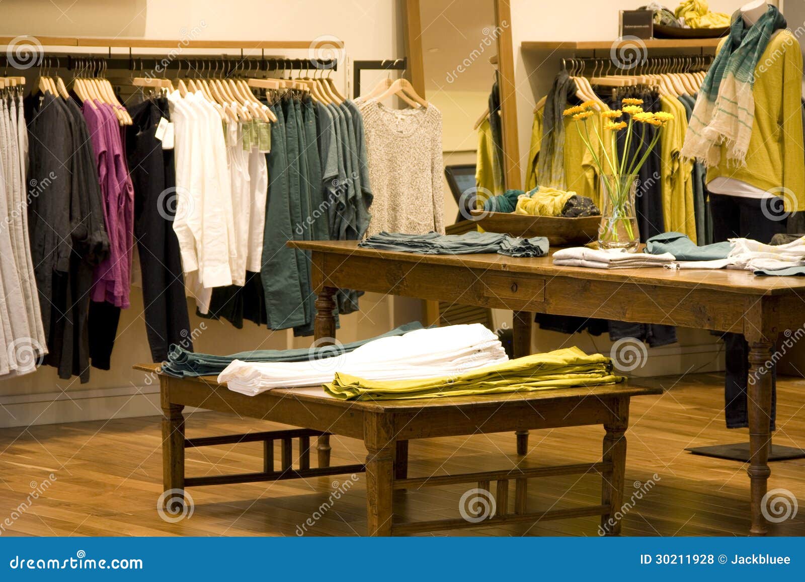 Woman Fashion Clothing Store Stock Photo Image of quality, cloth