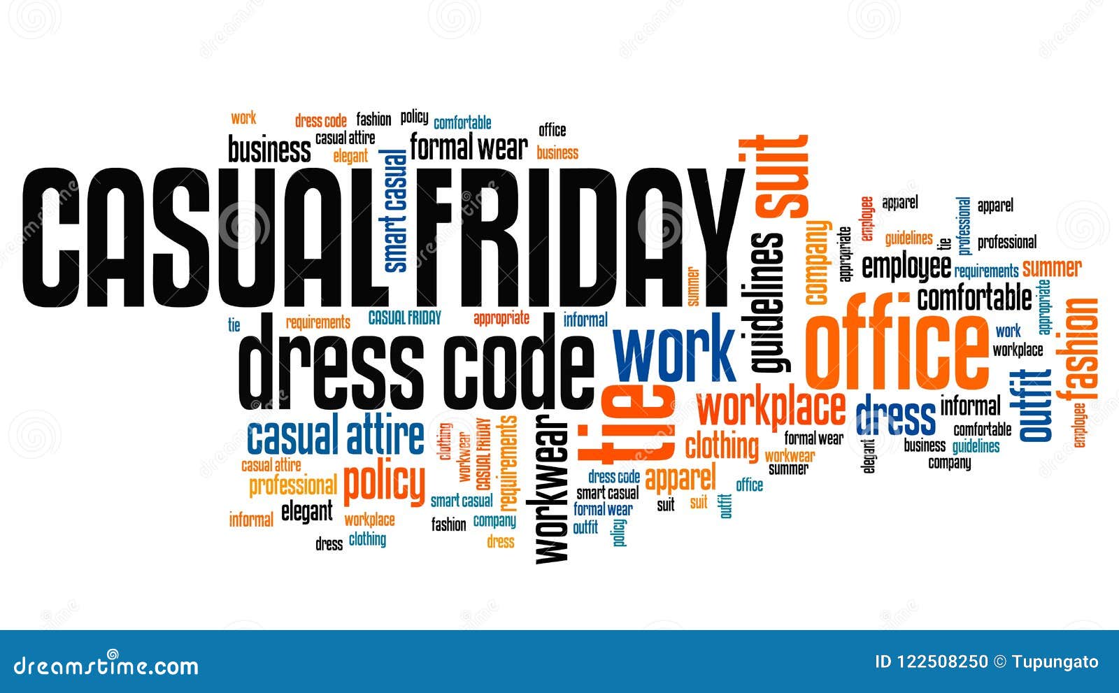 Casual Friday stock illustration. Illustration of career 122508250