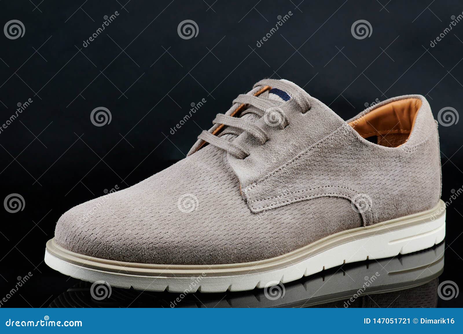 Casual modern man shoe stock image. Image of black, classic - 147051721