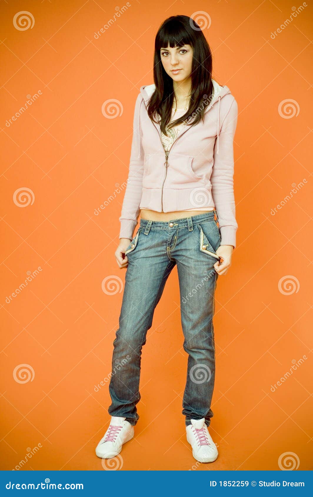 Casual Teen Girl Royalty Free Stock Images Image 1852259