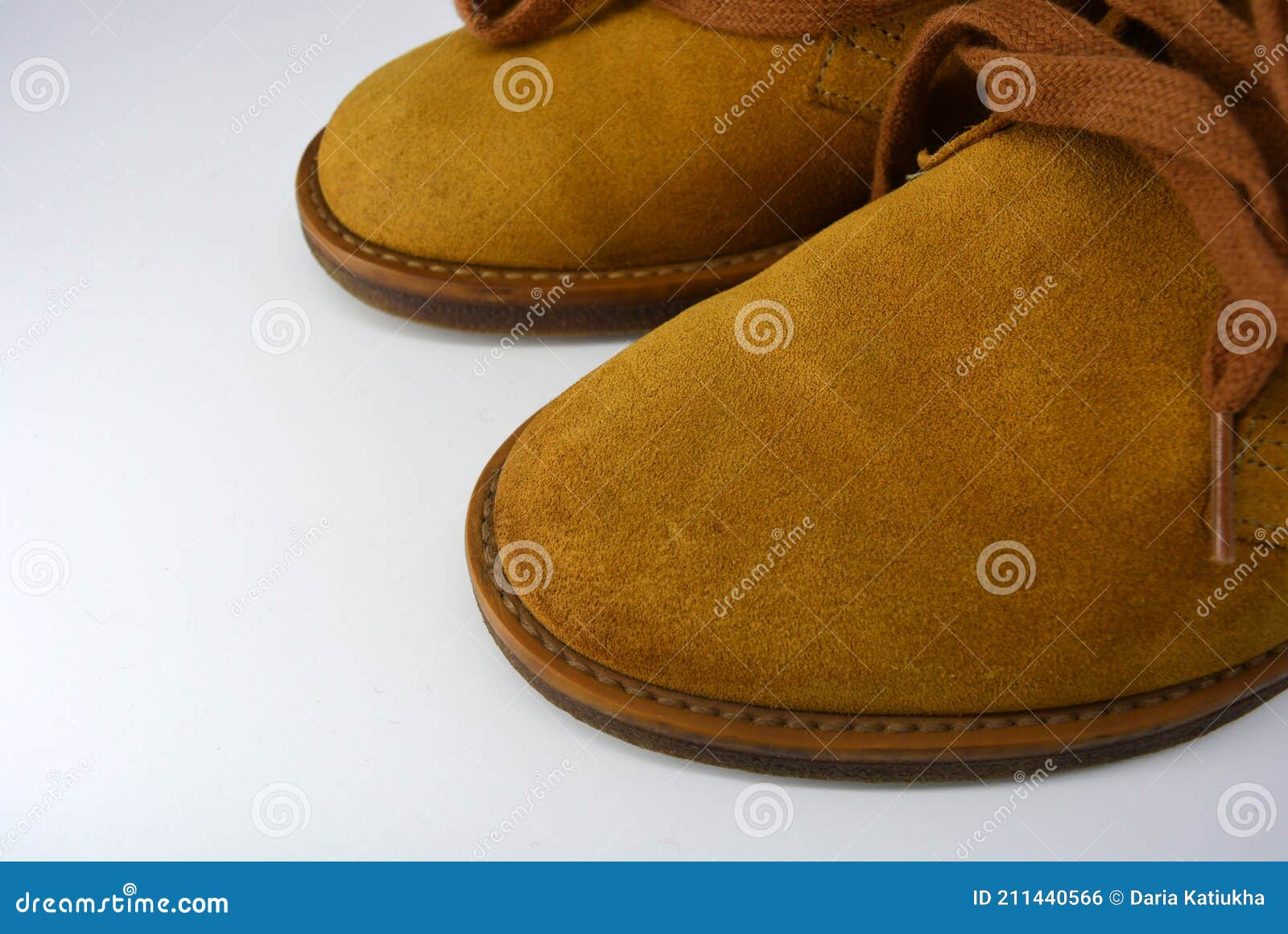 Casual, Universal Ordinary Shoes for a daily Walk. Brown Half Boots ...