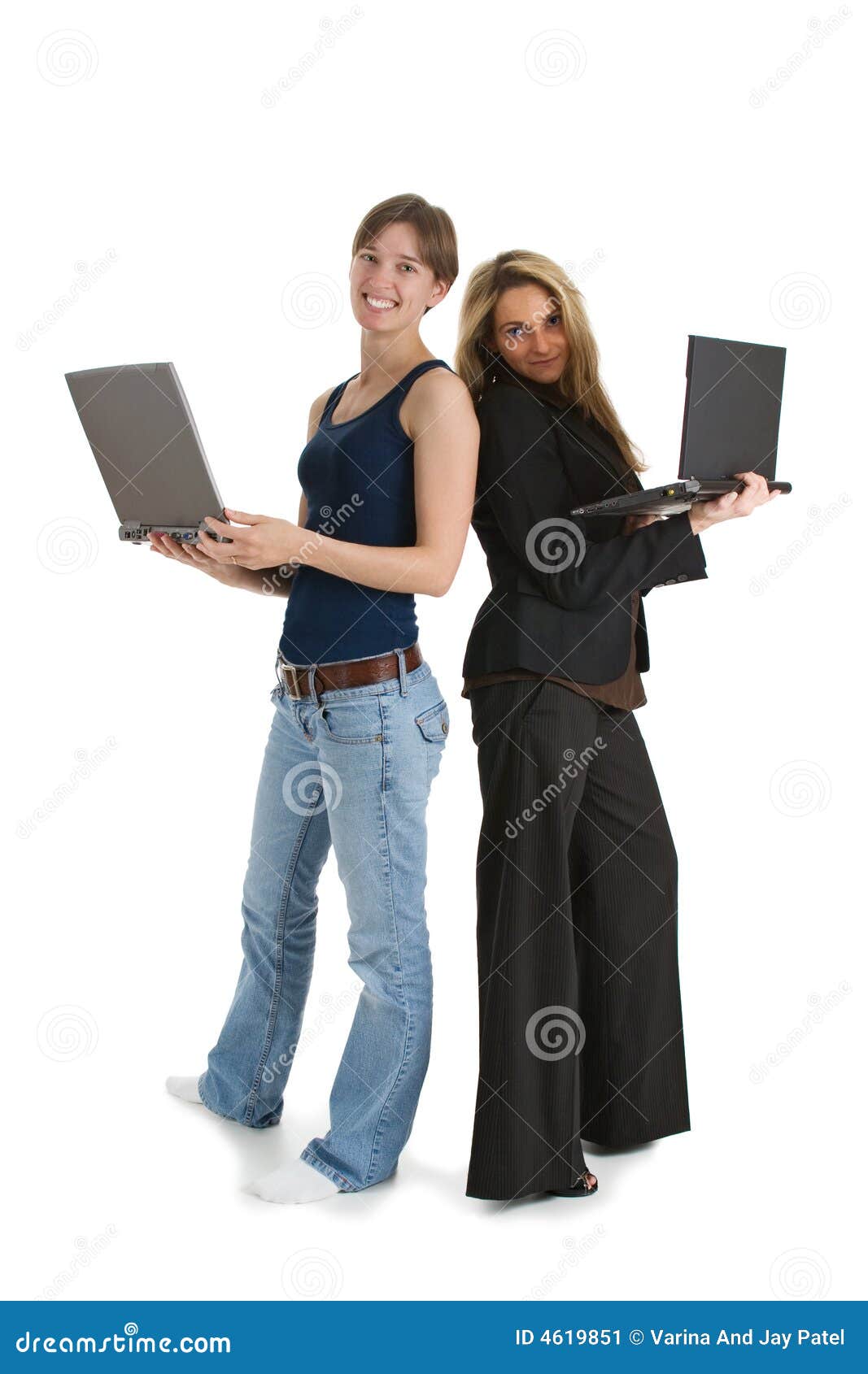 Casual versus Formal stock image. Image of career, shirt 4619851