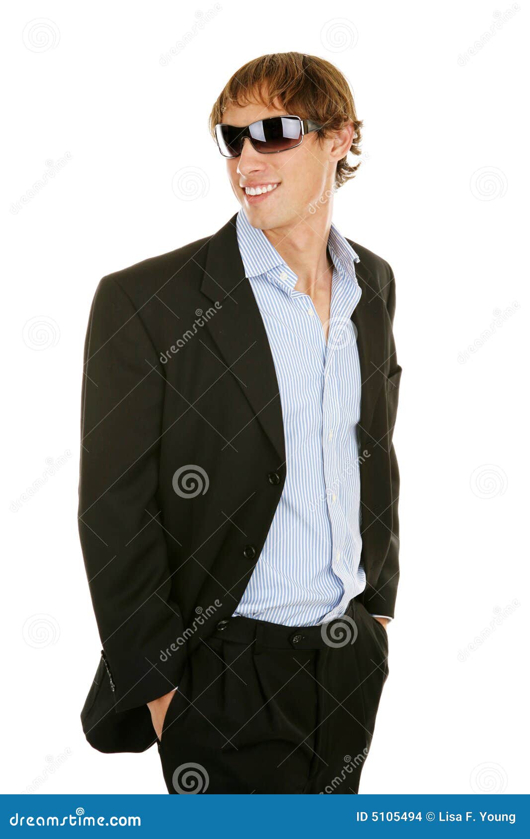 Casual Young Businessman in Sunglasses Stock Photo Image of handsome
