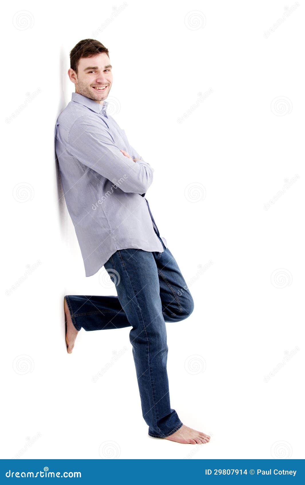 Handsome Man Leaning Against A White Wall Stock Images Image: 29807914 Handsome Man Leaning Against A White Wall Stock Images Image: 29807914