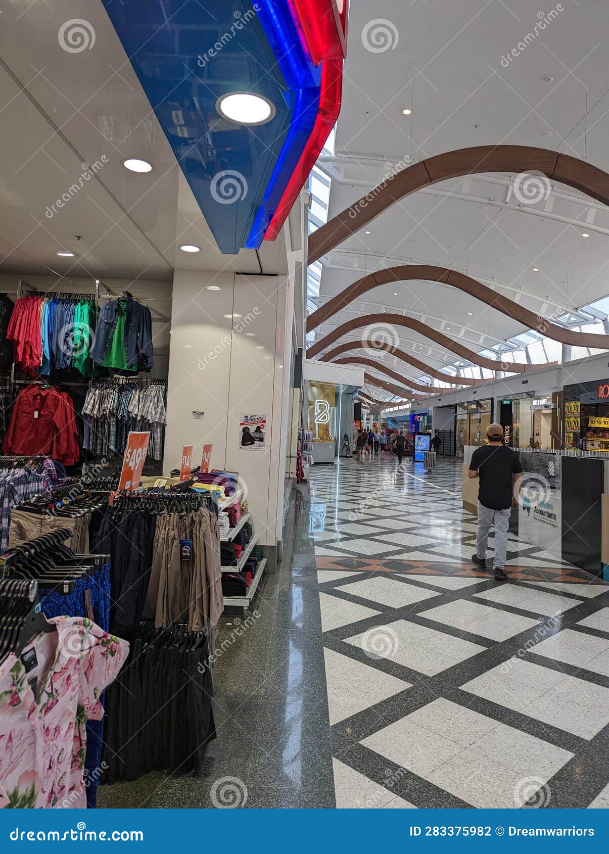 Casuarina Shopping Mall, Darwin, NT Australia Editorial Photography