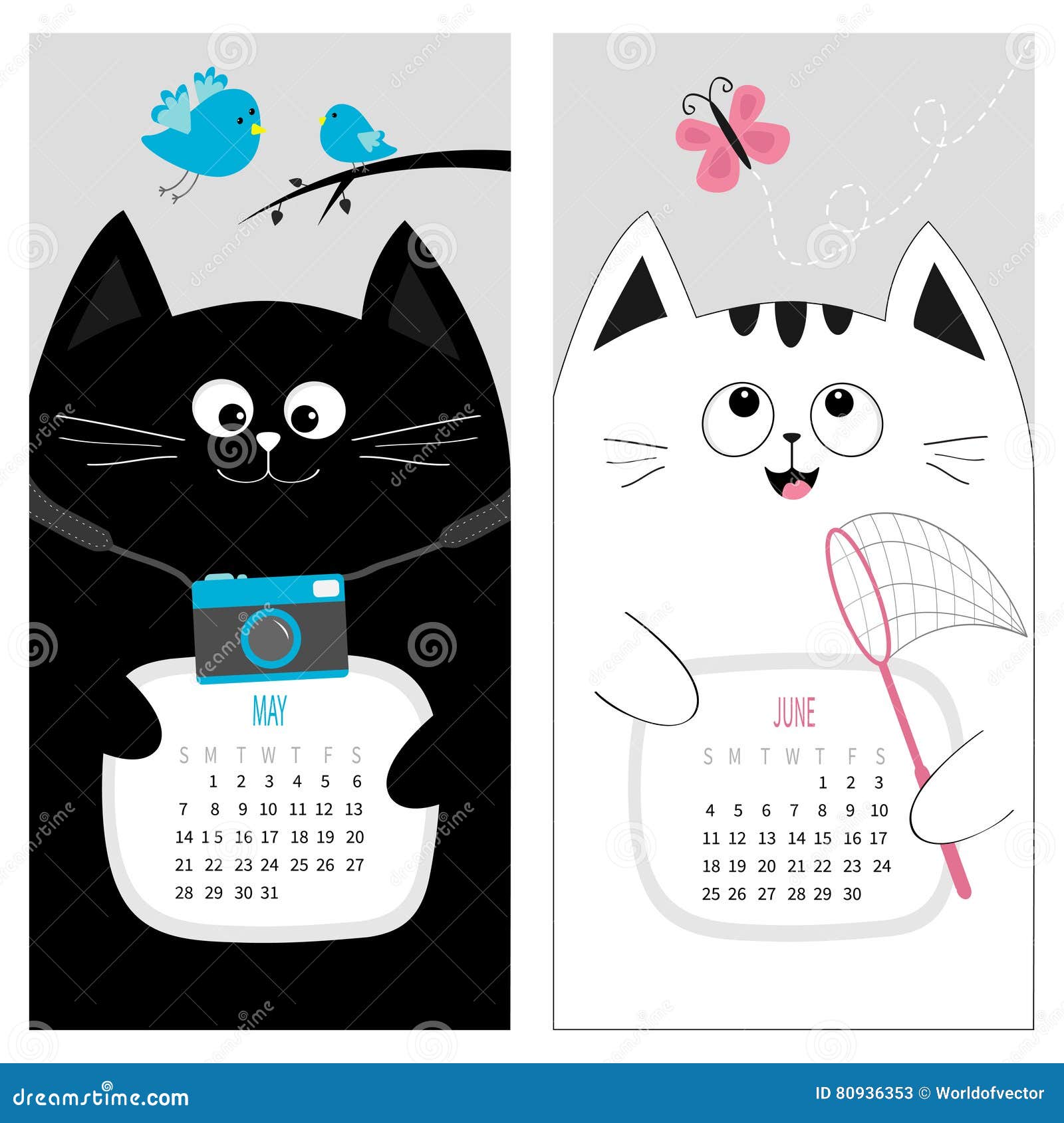 Cat Calendar 2017. Cute Funny Cartoon Character Set. May June Spring Summer Month Stock Vector - Illustration of monthly, hello: 80936353 Cat Calendar 2017. Cute Funny Cartoon Character Set. May June Spring Summer Month Stock Vector - Illustration of monthly, hello: 80936353