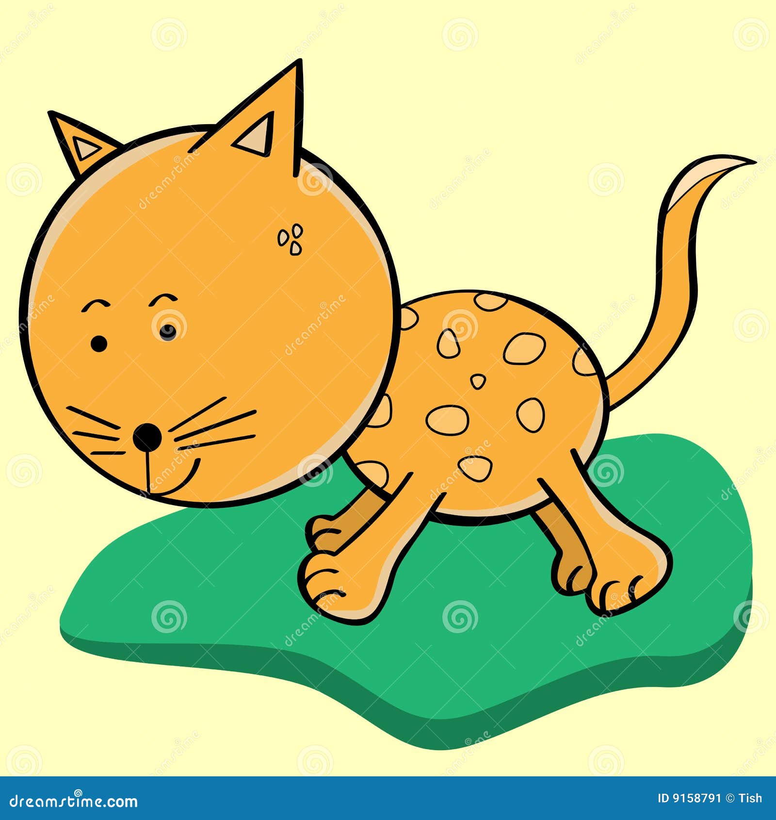 cat cartoon character