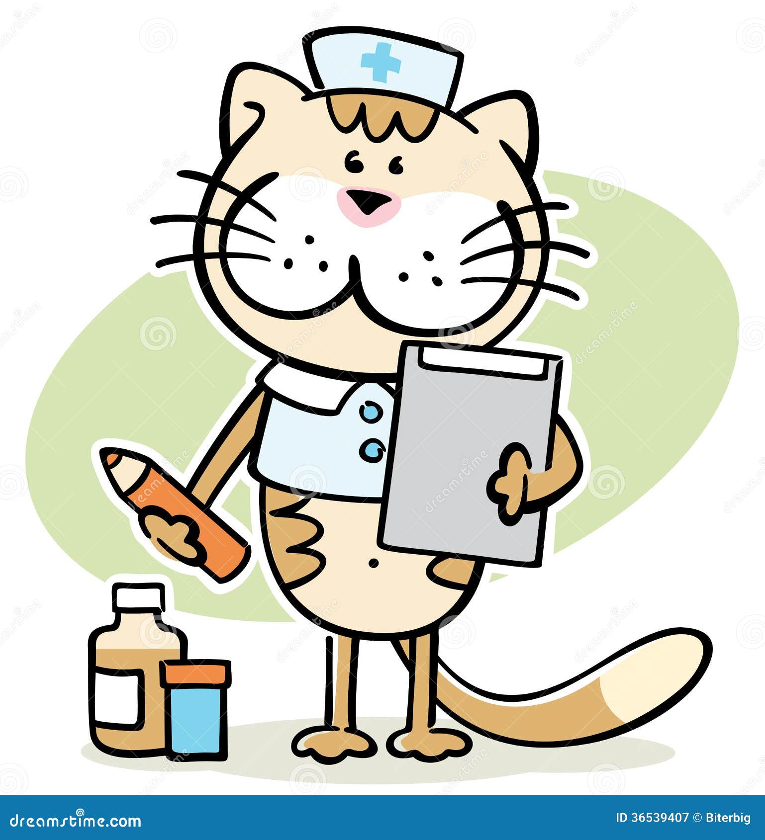 Cute Cat Is Sitting Pets Grooming Or Veterinarian Icon Kitten