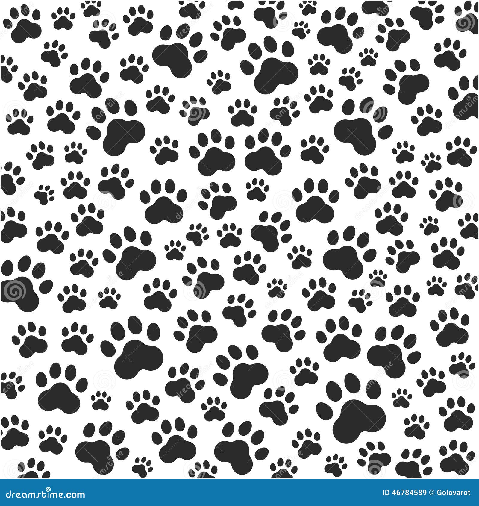 cat or dog paws background. 