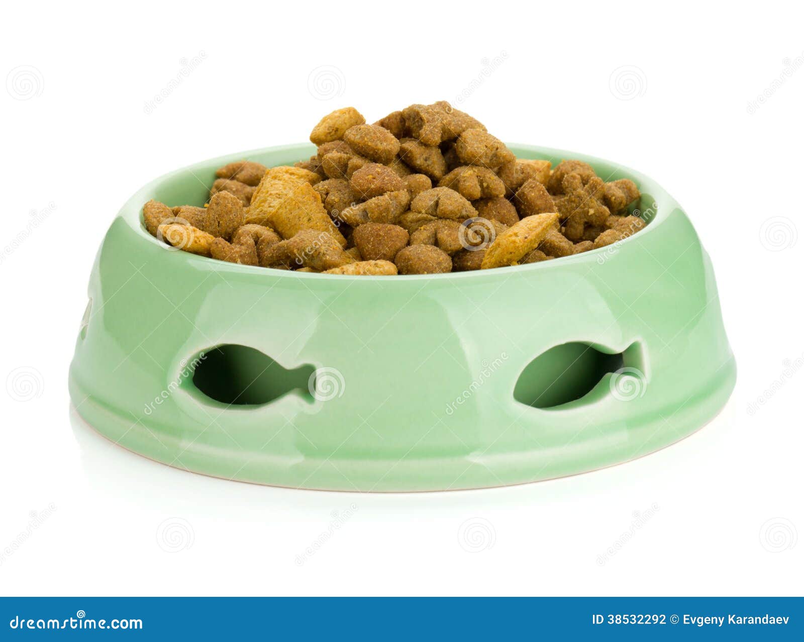 Cat food in a bowl stock photo. Image of food, macro 38532292