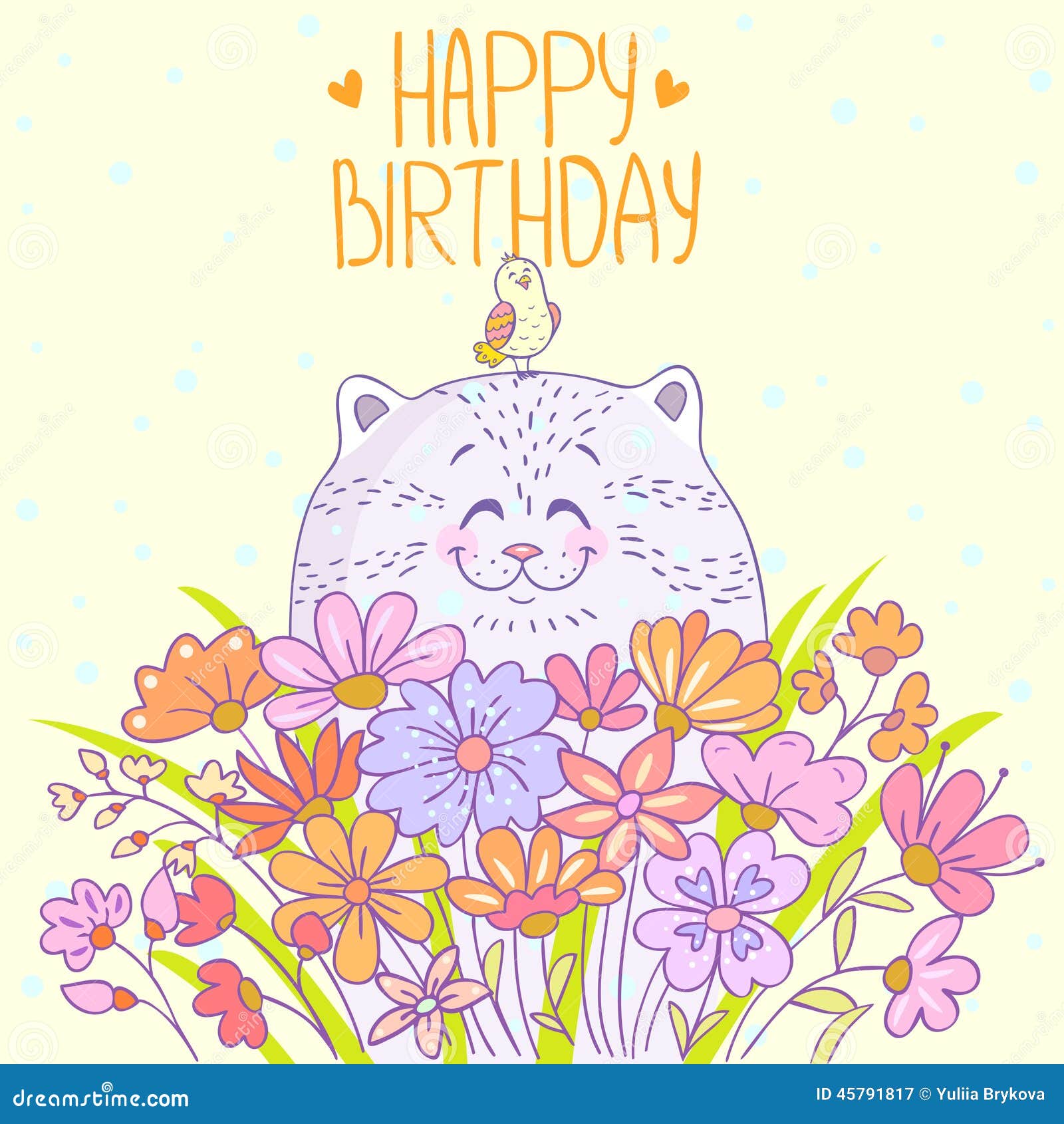 Happy birthday cat images free