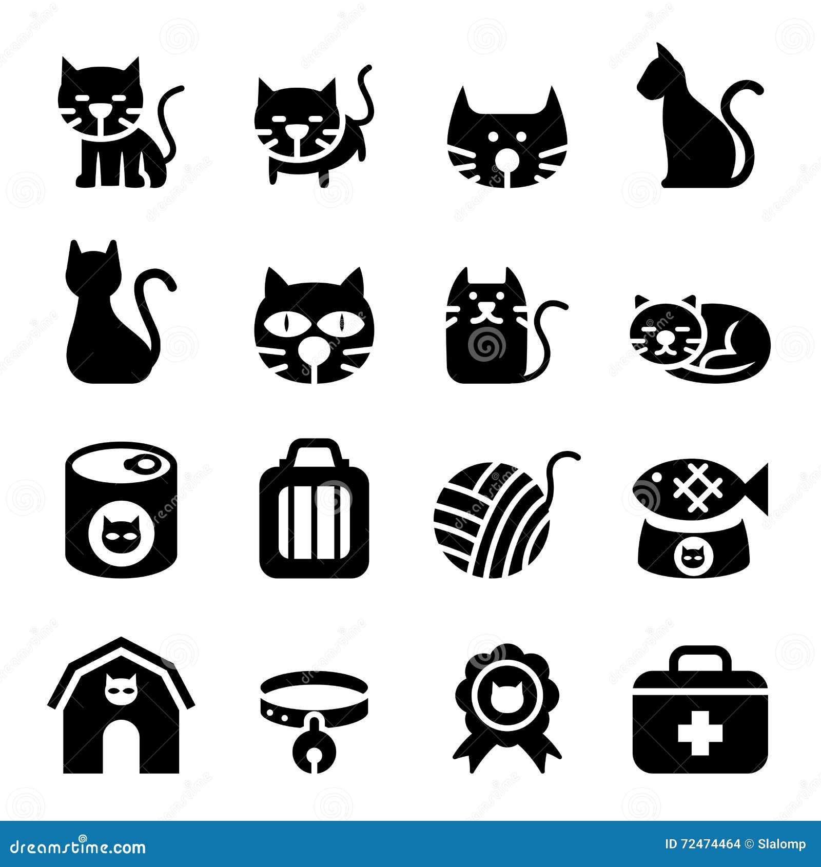 Cat Icon Stock Illustrations – 215,556 Cat Icon Stock Illustrations,  Vectors & Clipart - Dreamstime