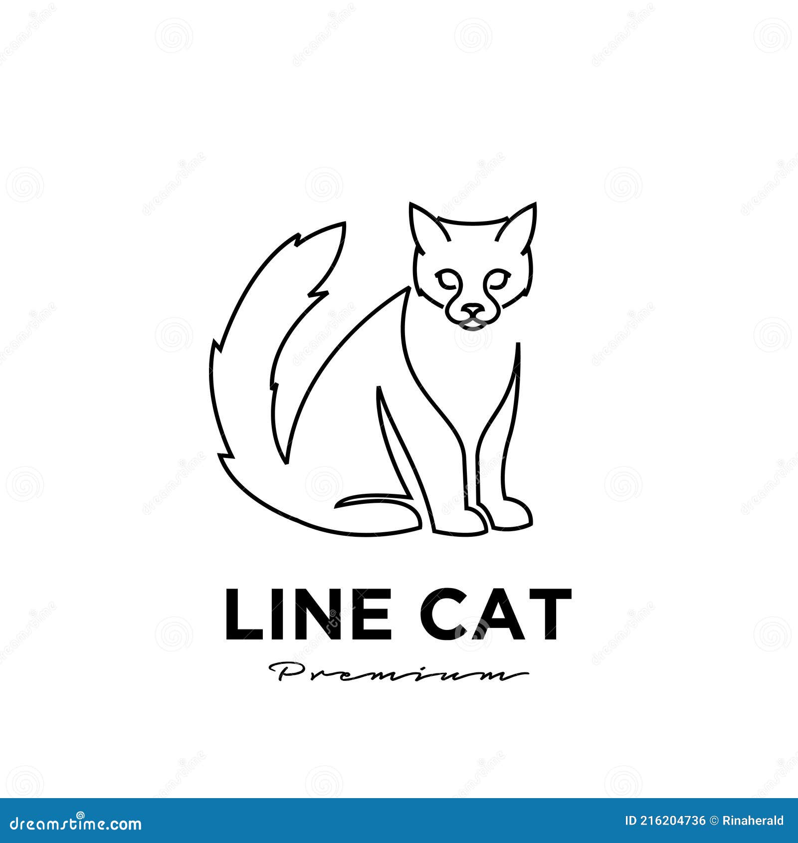 Premium Vector  Vector cute black cat icon illustration