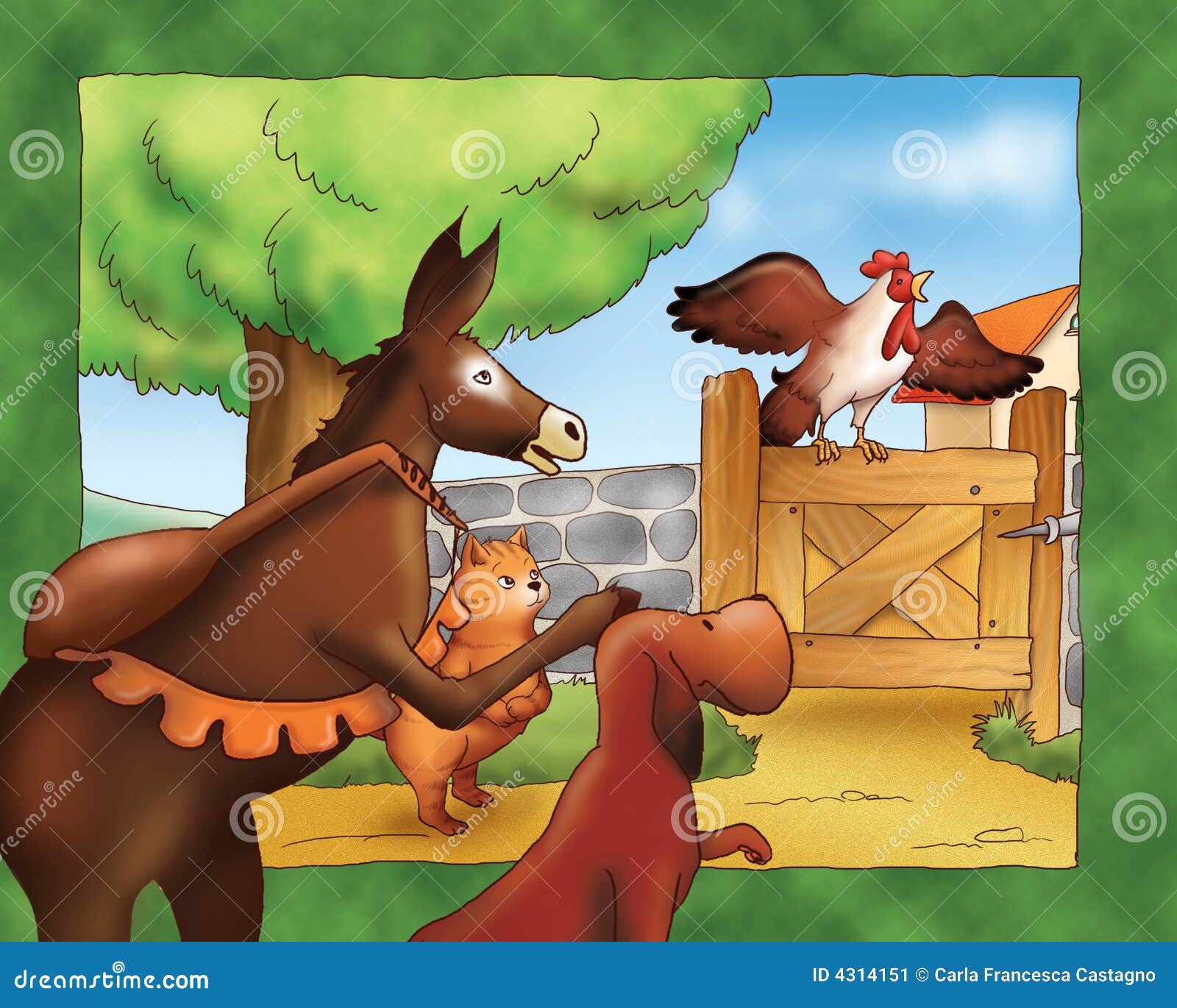 Dog Rooster Stock Illustrations – 4,488 Dog Rooster Stock Illustrations,  Vectors & Clipart - Dreamstime