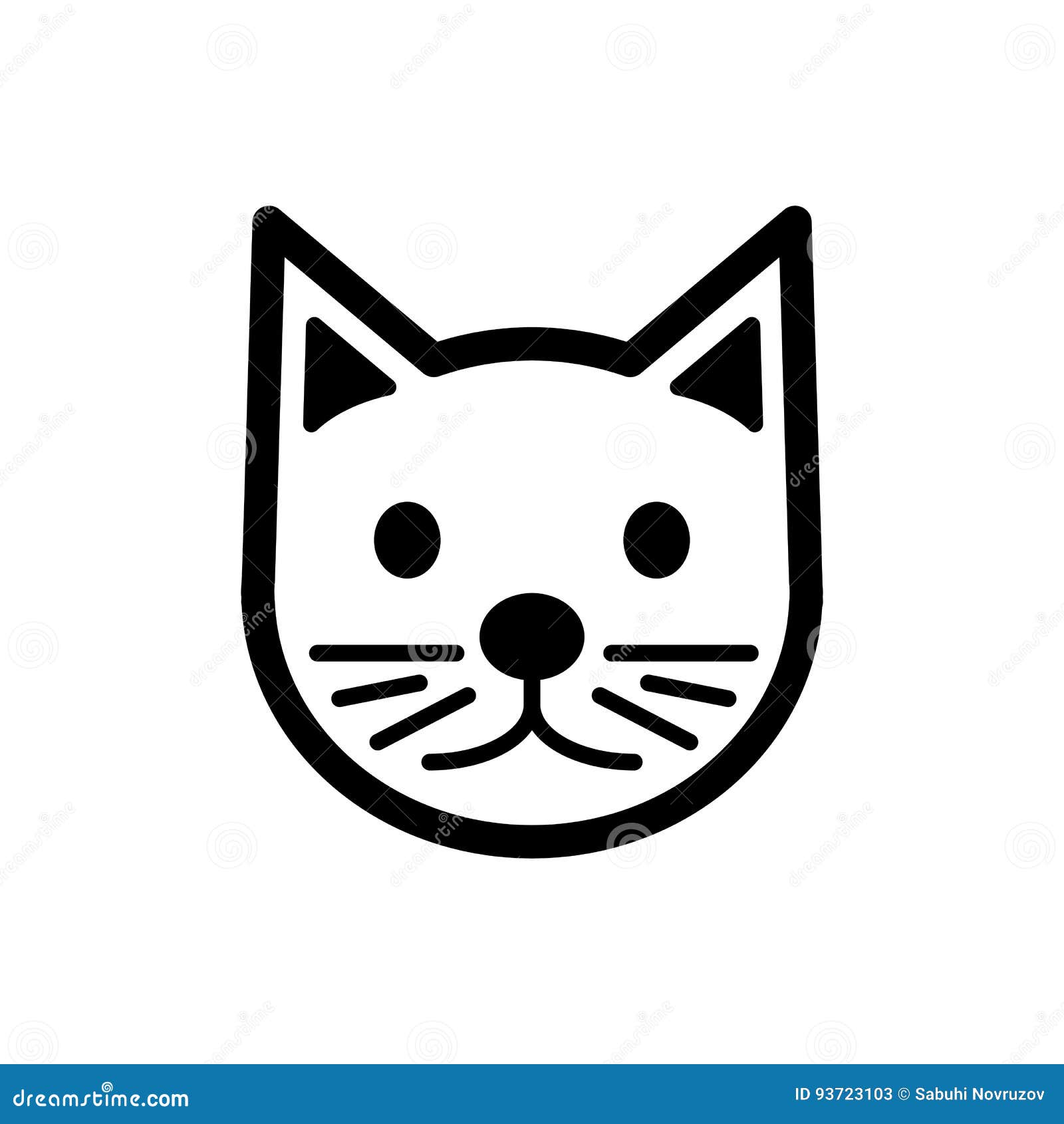 Cute Cartoon Cat And Kitten Icon In Style Vector, Kittens, Lineal Icon,  Flat Icon PNG and Vector with Transparent Background for Free Download