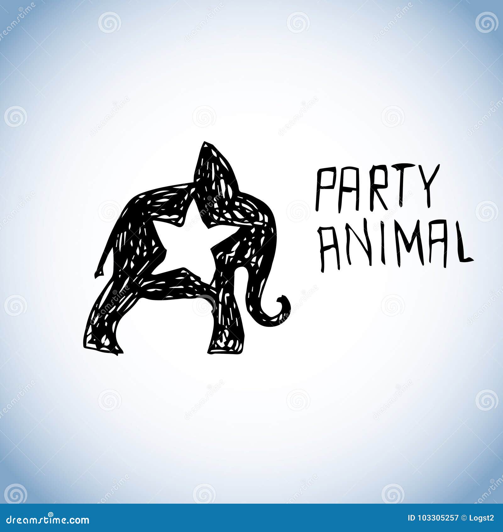 Cat Vector Hand Drawn Illustration Stock Vector - Illustration of