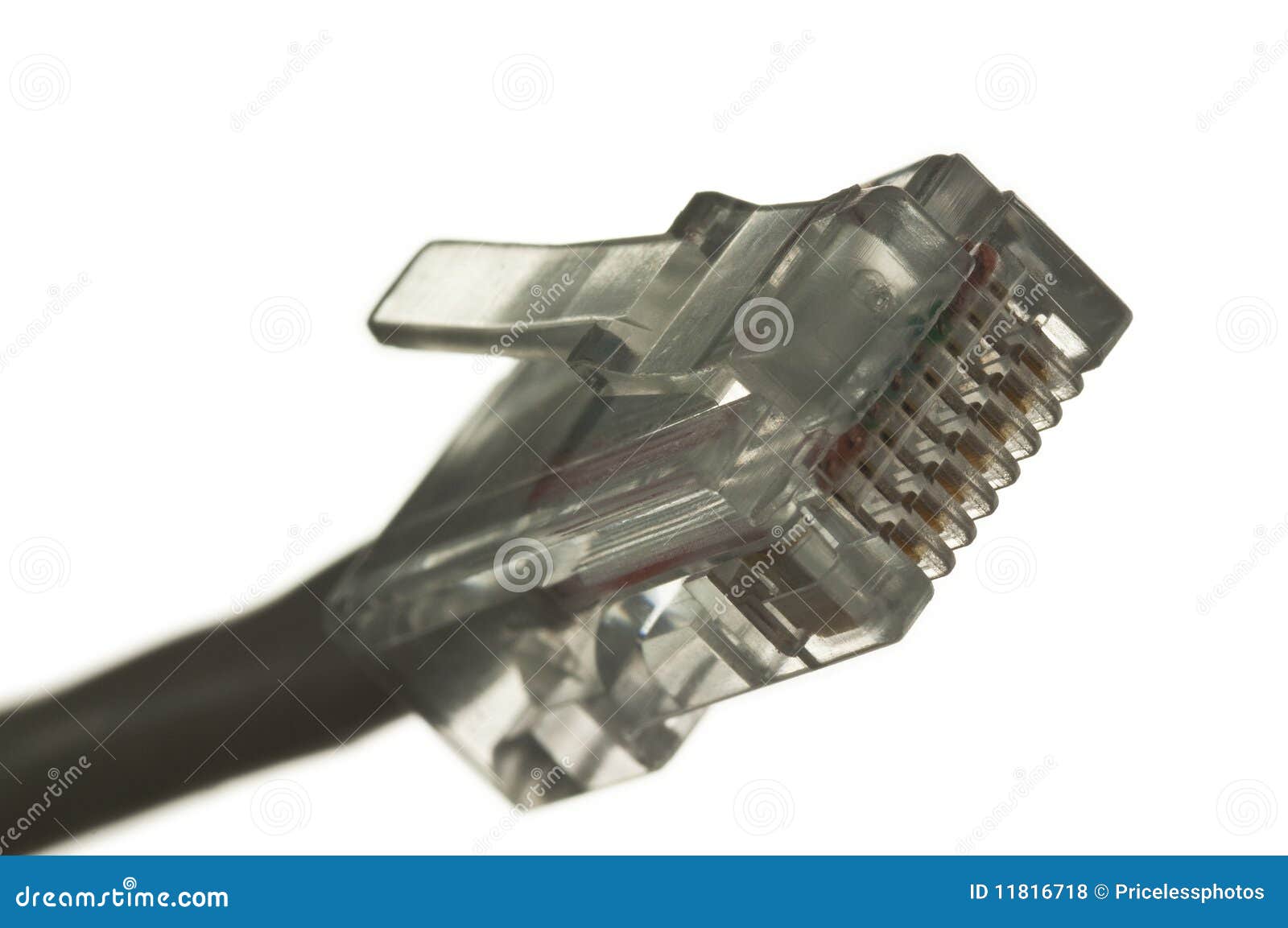 Cat5 Wire Close Up Isolated on White Stock Photo Image of wires