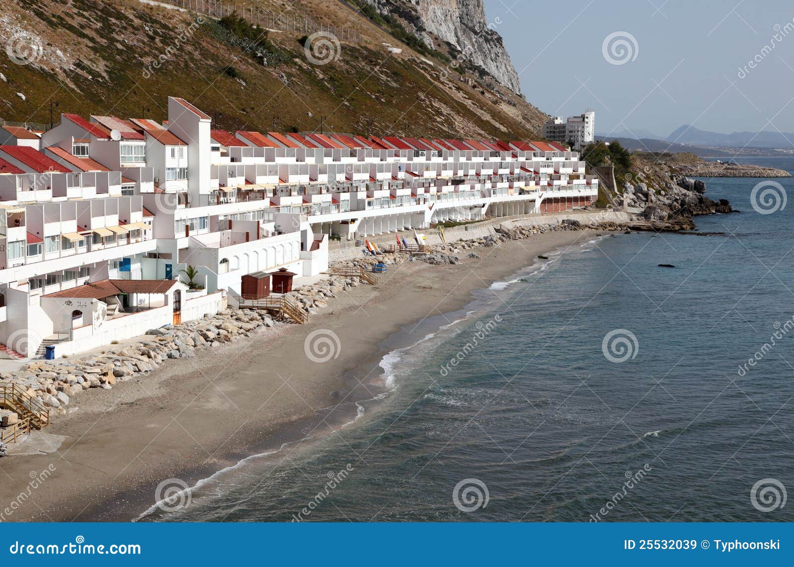 Catalan Bay Village, Gibraltar Stock Image Image of residential