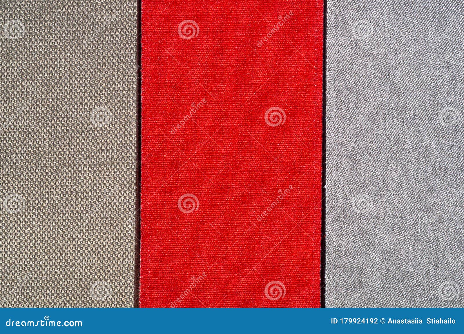 Catalog of Multi Colored Cloth. Sample Fabric. Industry Background