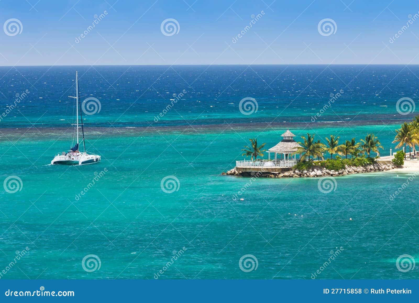 catamaran in ocho rios, jamaica