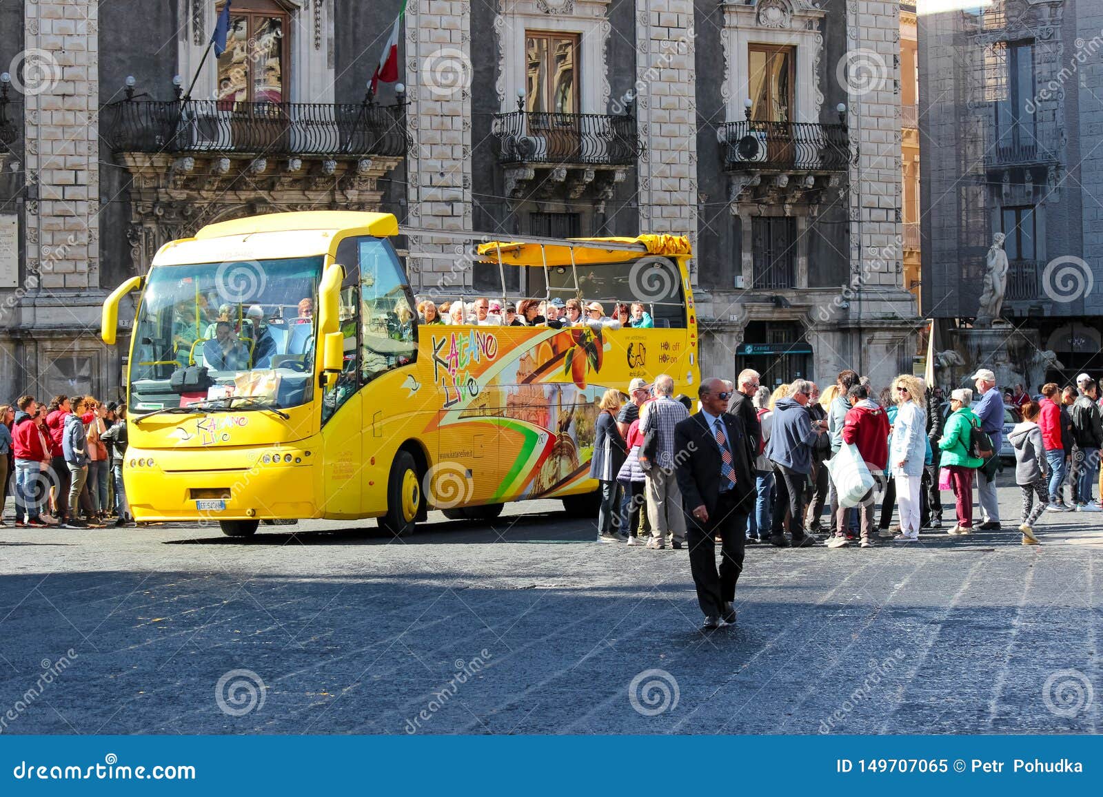 catania city tour bus