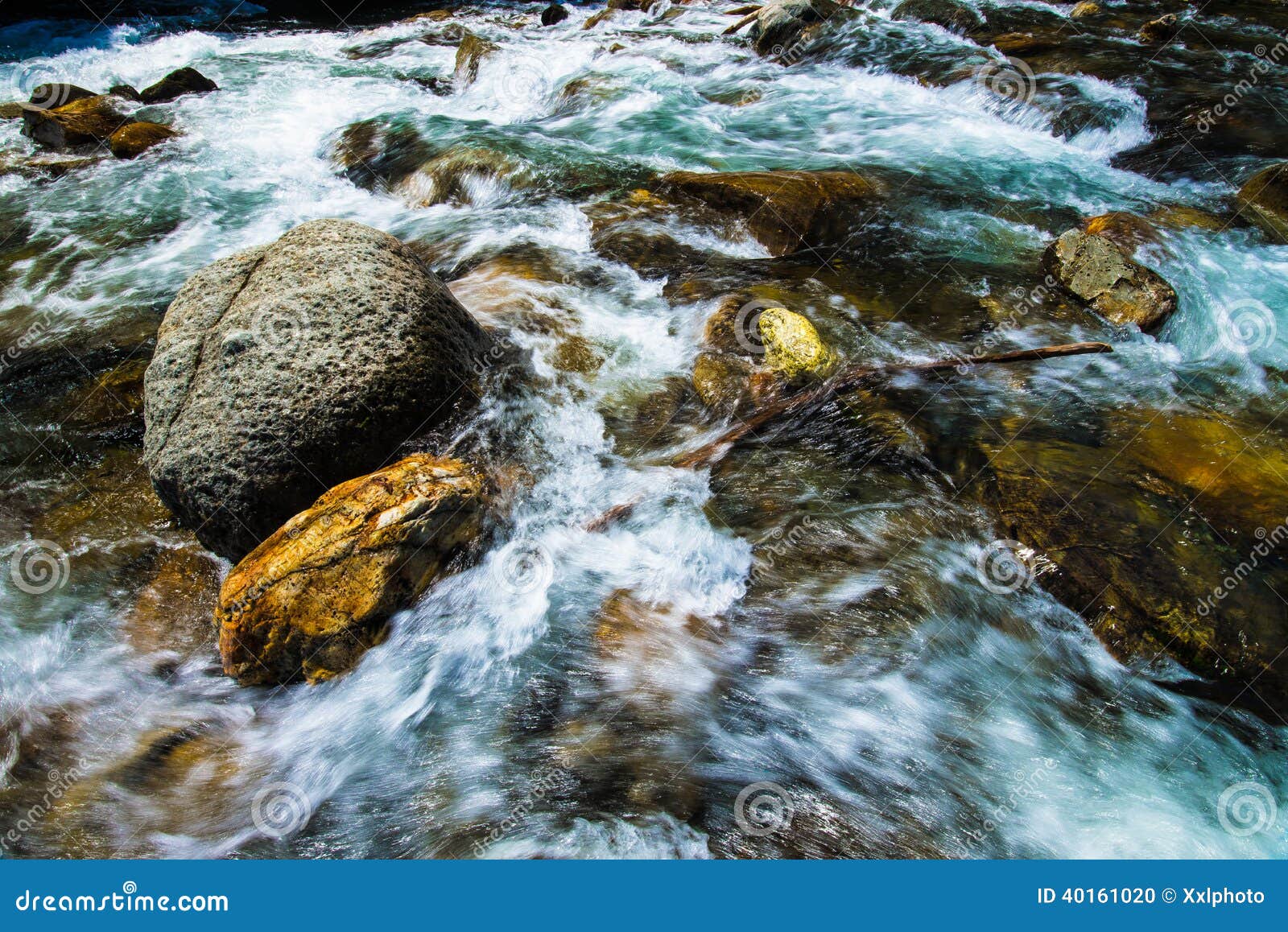 cataract in mountain torrent