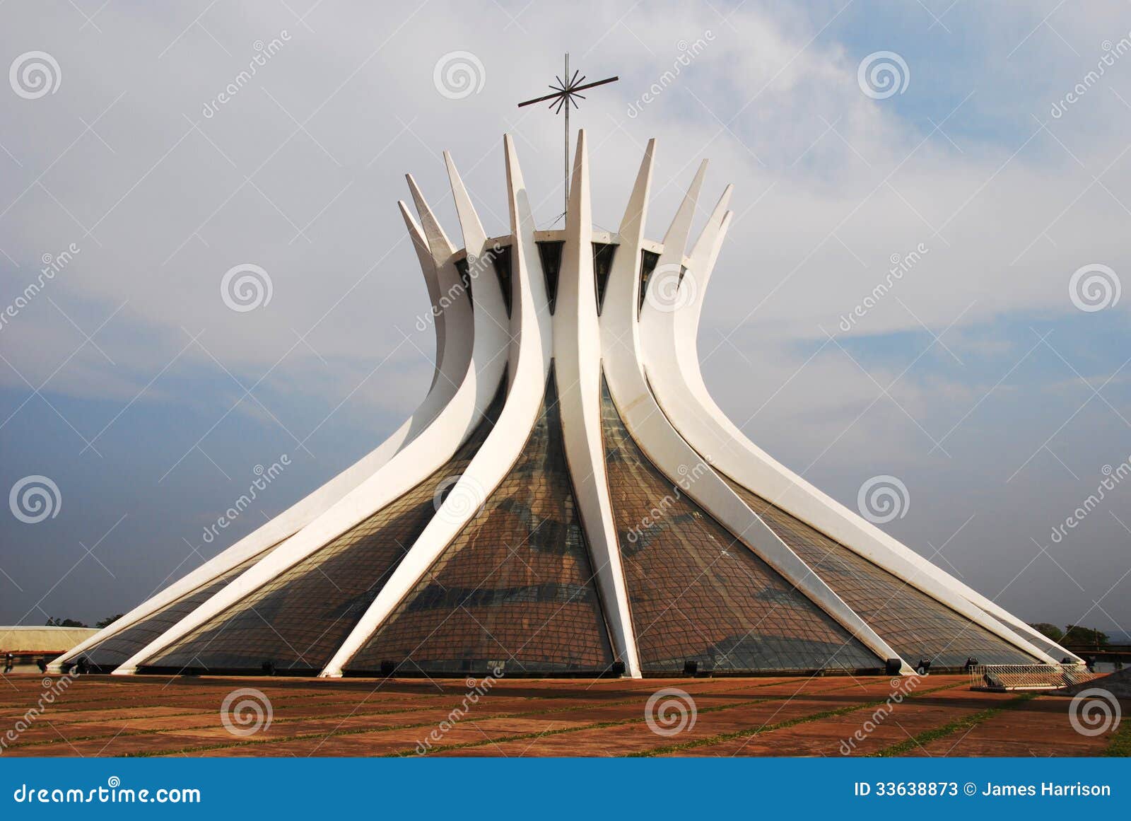 Catedral. Cattedrale metropolitana a Brasilia, Brasile