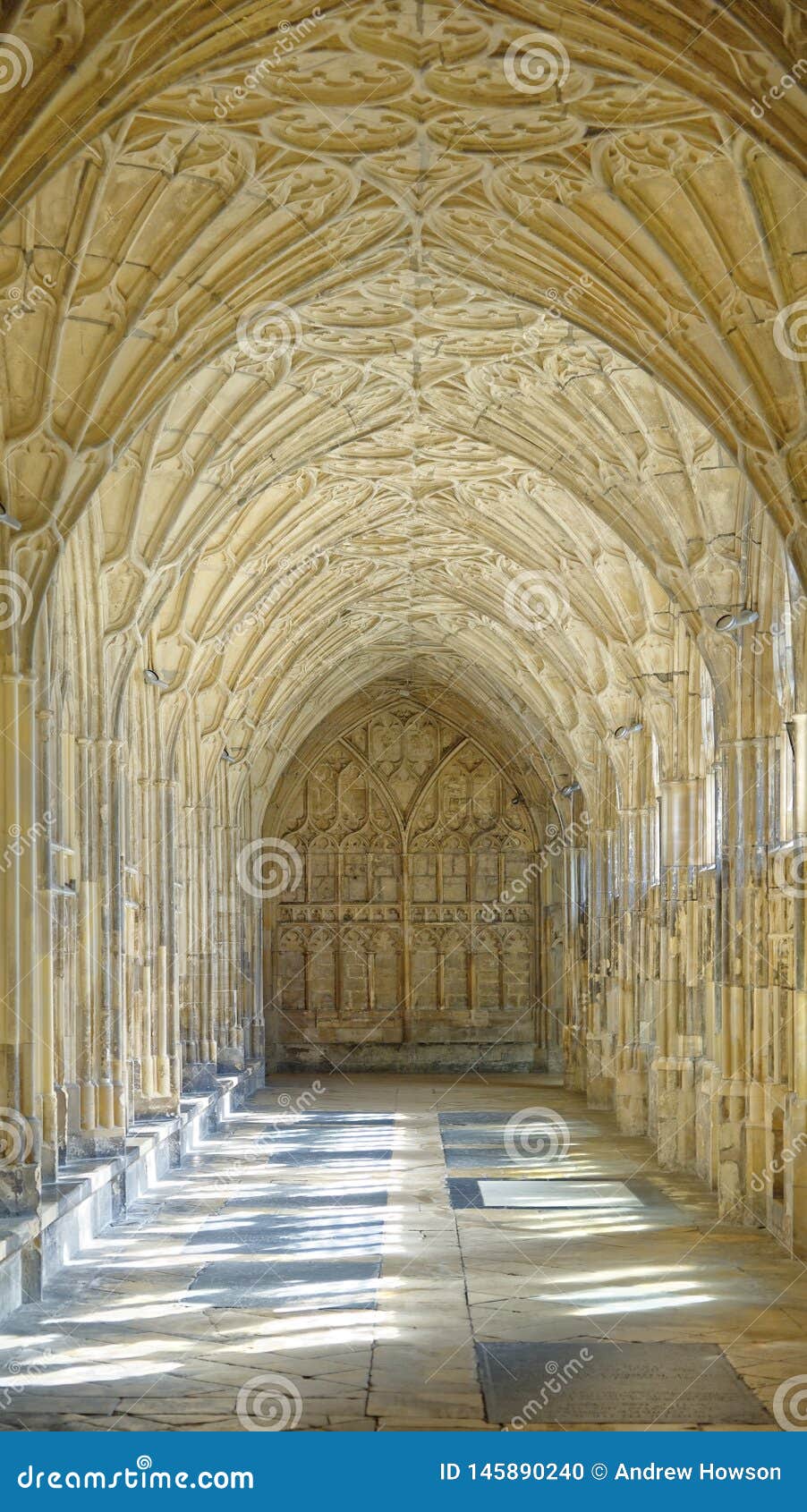 Catedral De Gloucester Interior E Lugar Antigos Do Filme De Harry