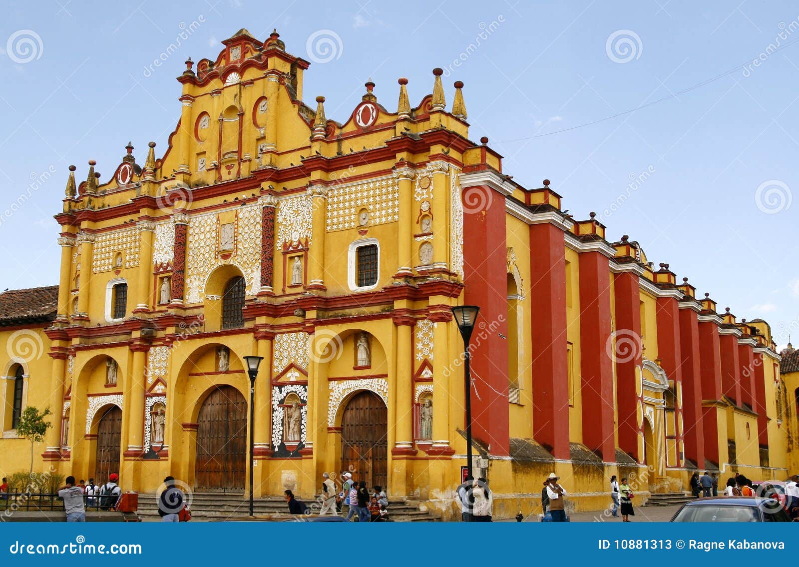 Catedral De Templo De Santo Domingo En México Foto de archivo editorial -  Imagen de fachada, capilla: 10881313