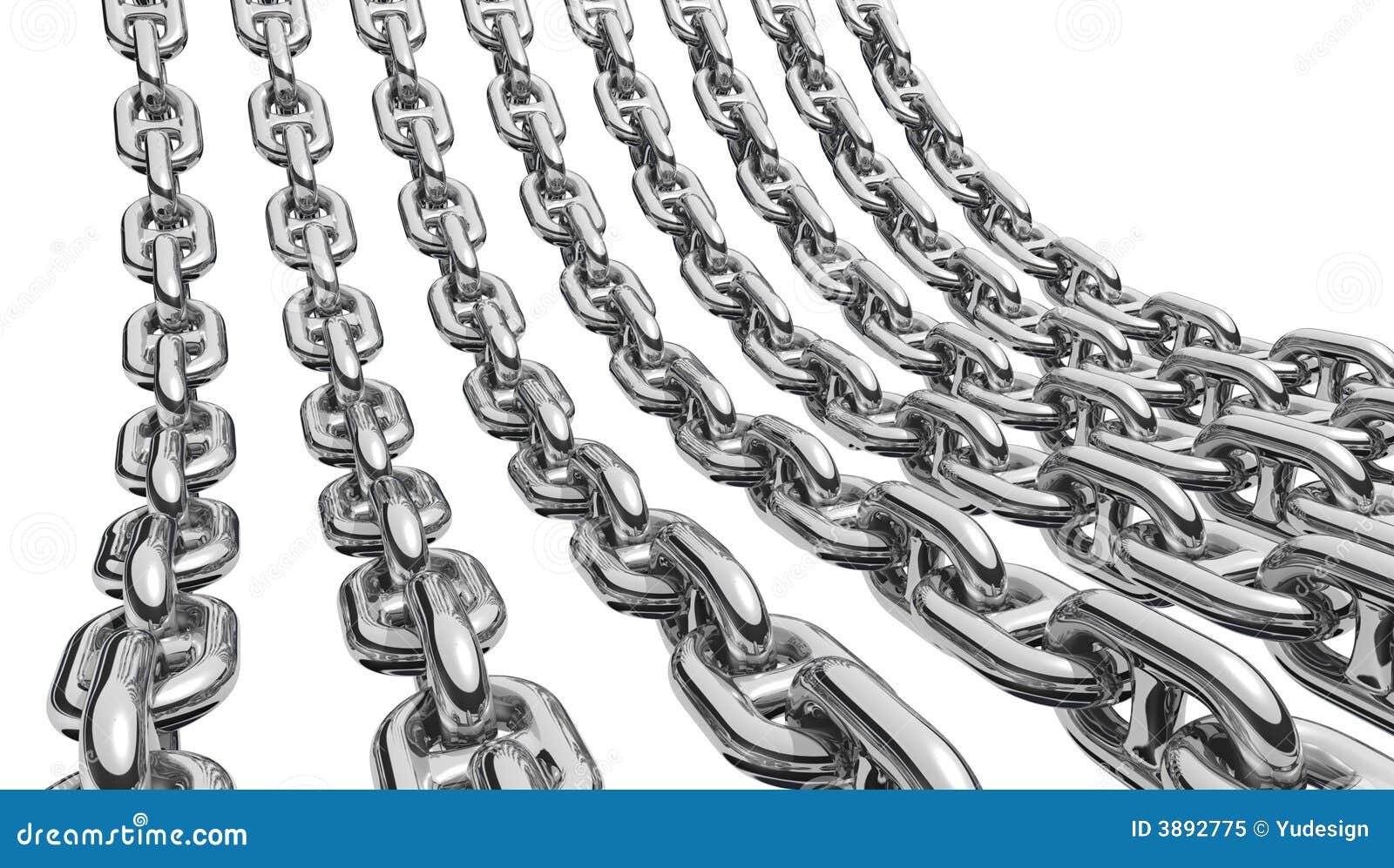 Catena Contrassegno Per Ancora - 6mm, Conforme DIN 766, Set Con 10 Pezzi In 5 Colori (Bianco, Blu, Verde, Rosa, Giallo) - Foto 4