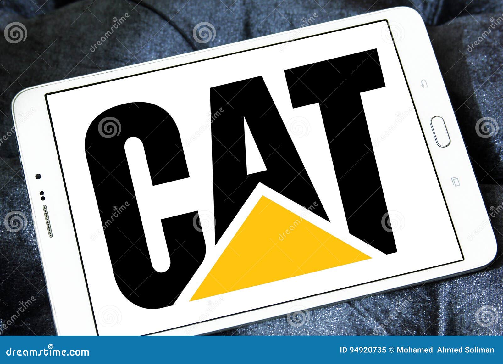 Caterpillar logo editorial image. Image of commercial 94920735