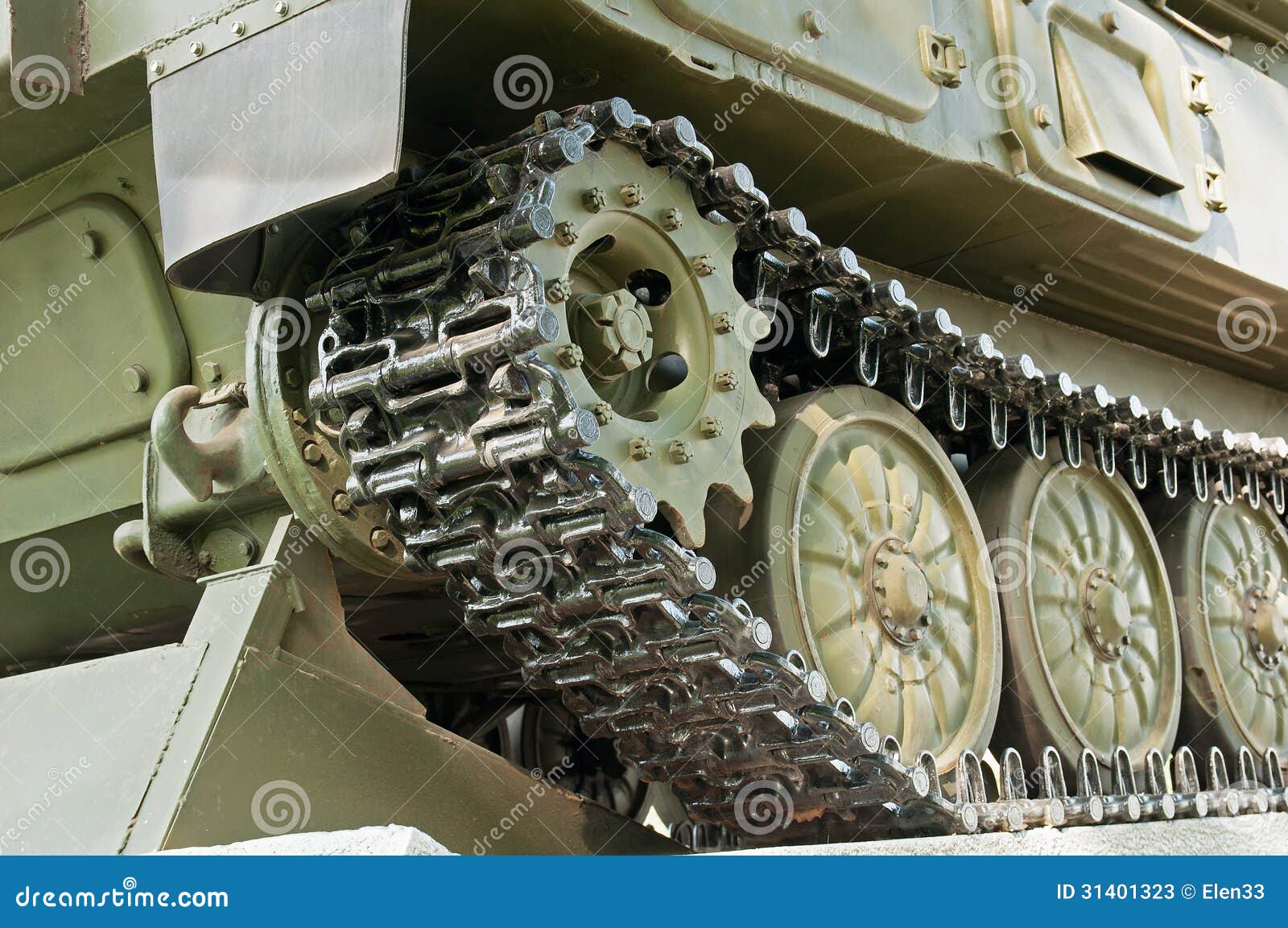 Caterpillar track stock image. Image of weapon, track 31401323
