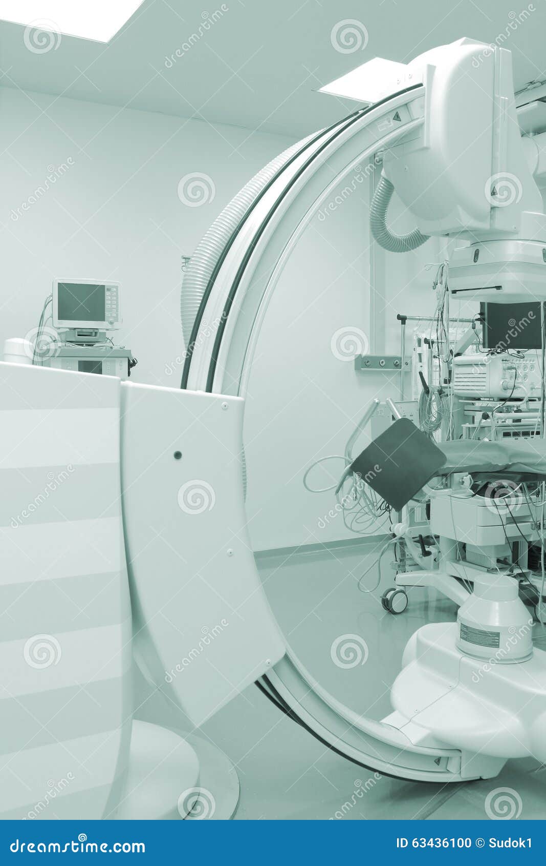 Cath lab equipment stock photo. Image of concept, angio 63436100