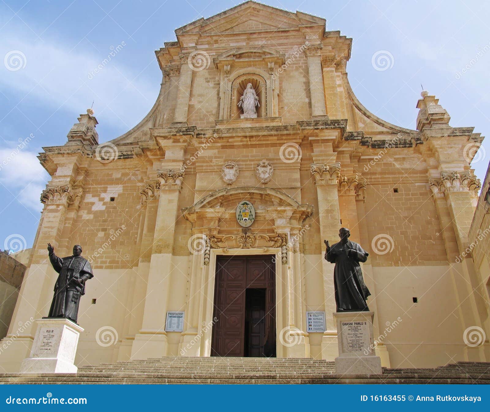 cathedral of the assumption, gozo, maltese islands