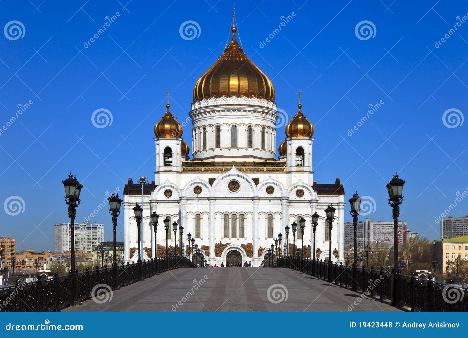 the cathedral of christ the savior, moscow