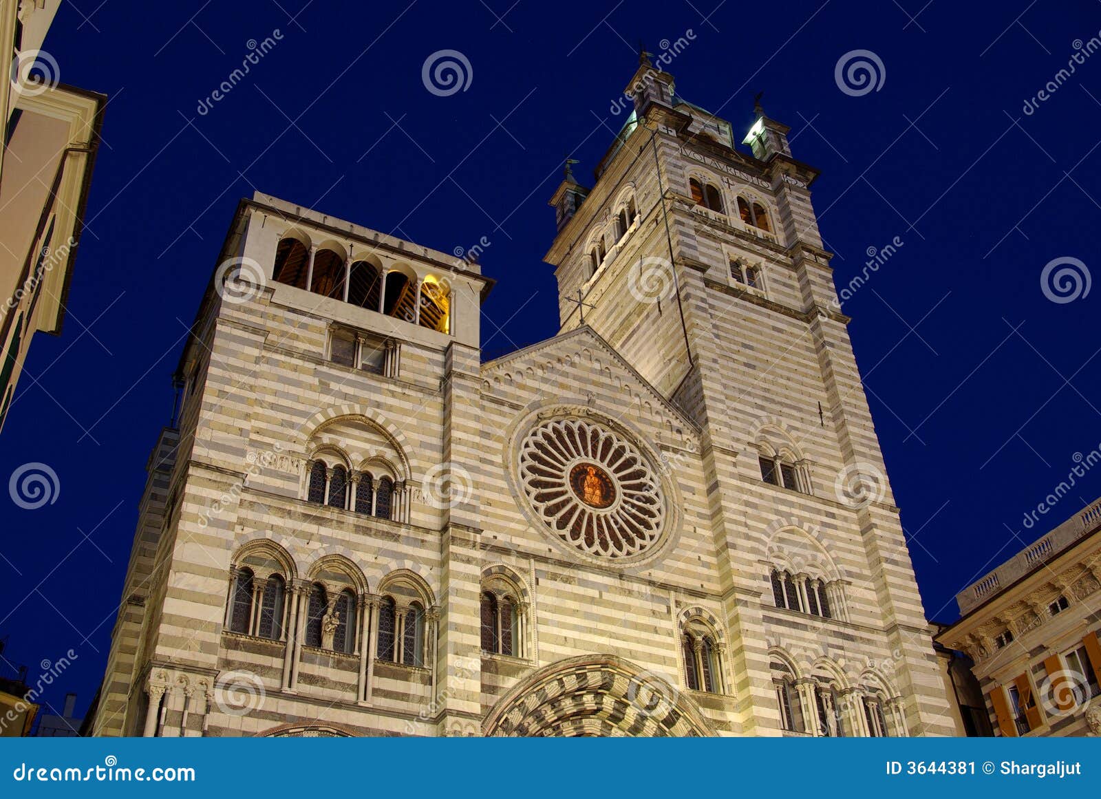 the cathedral, genoa, italy