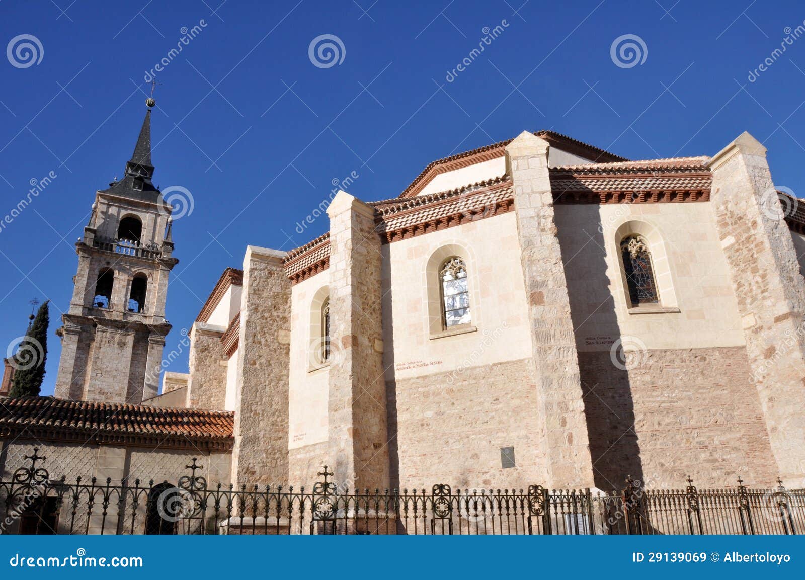 cathedral magistral of saints justus, alcala de henares, madrid